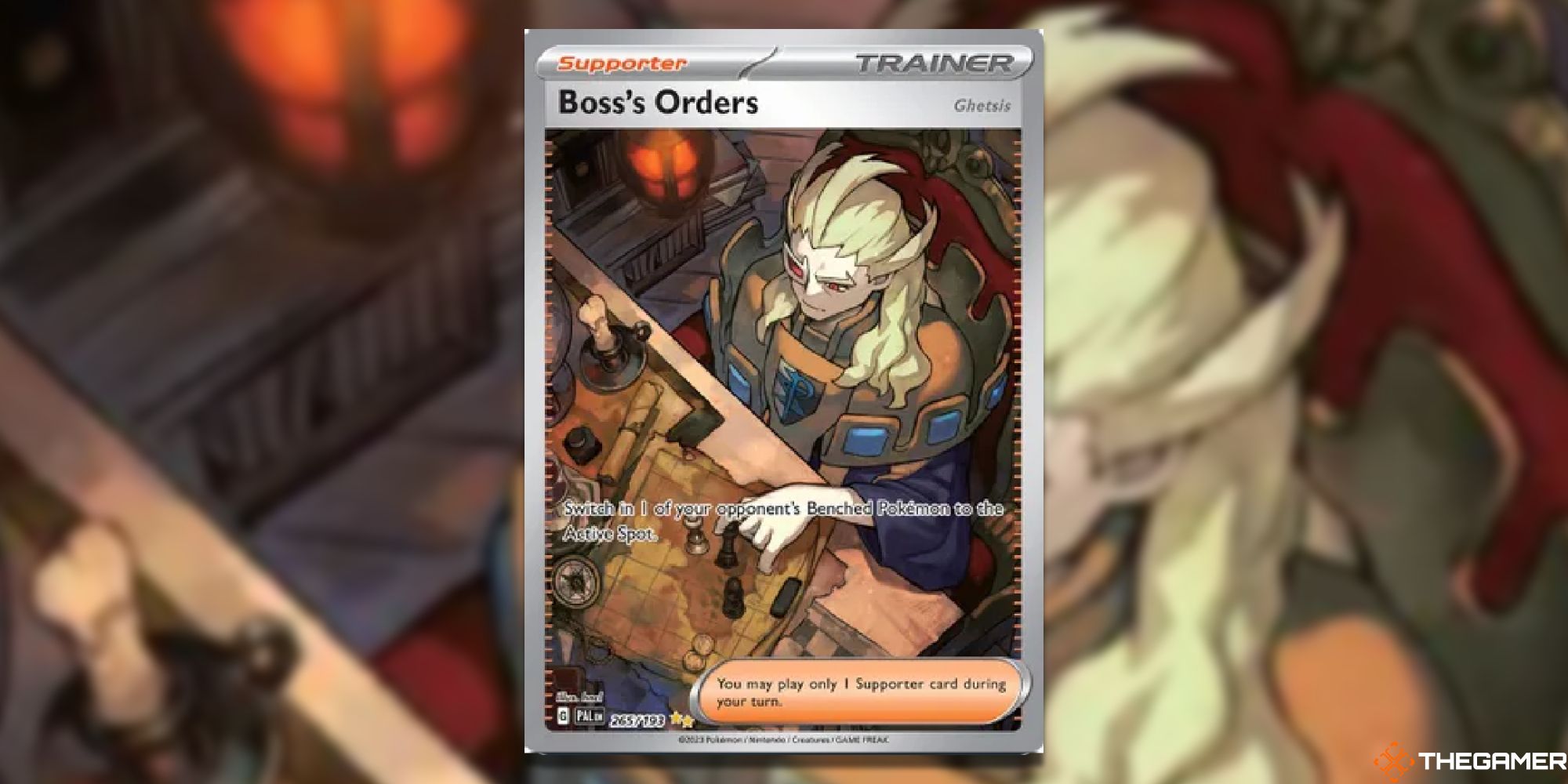 Special Art Rare Boss&rsquo;s Orders From Paldea Evolved