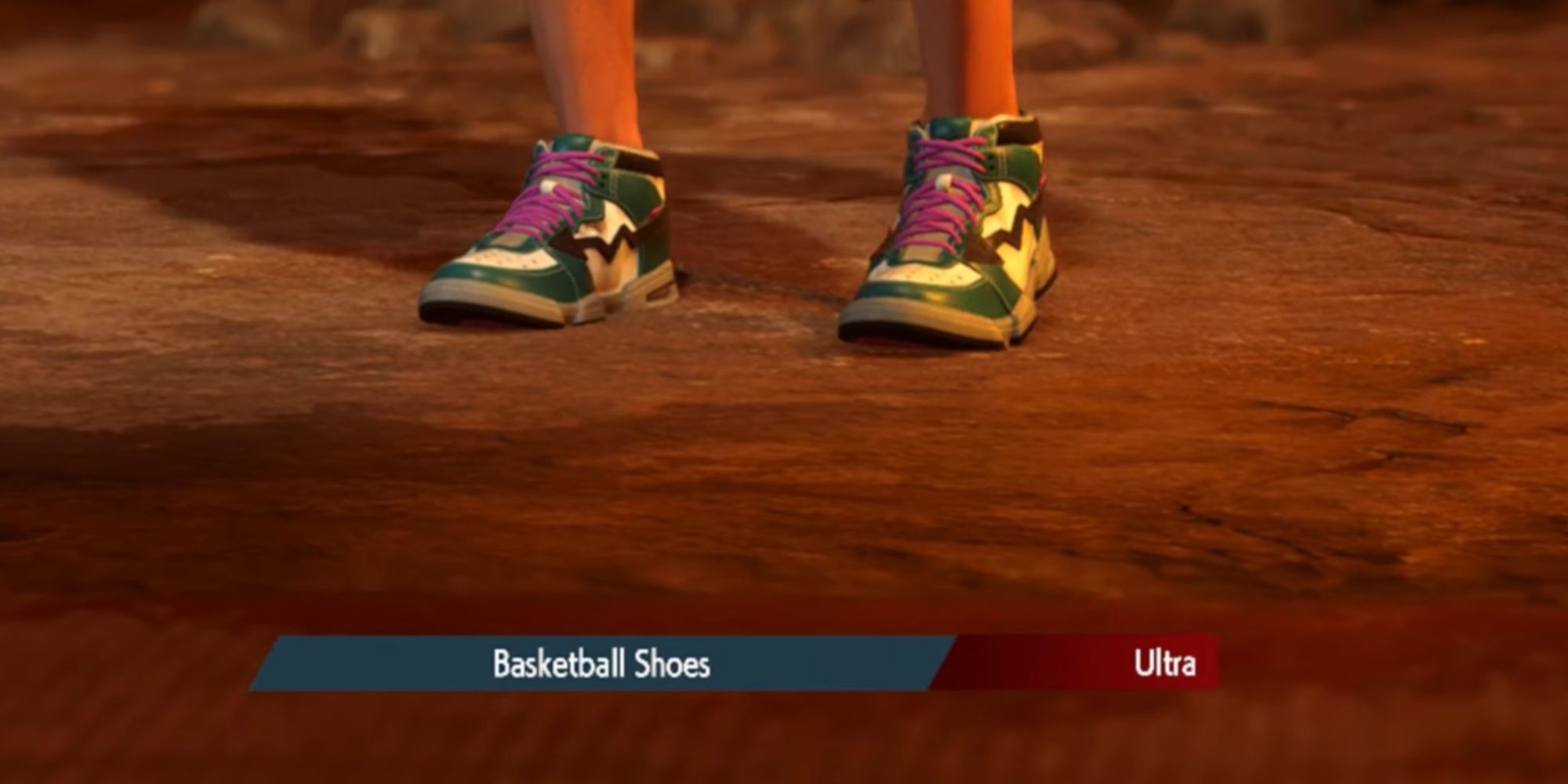 The Basketball Shoes Ultra Equipment in Street Fighter 6
