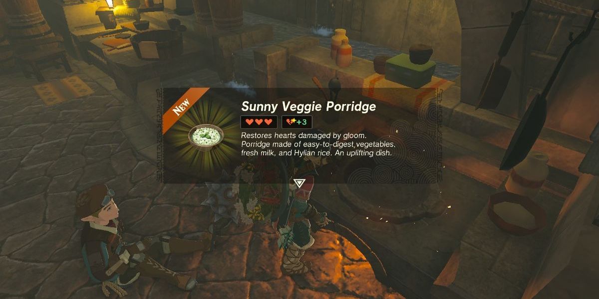 sunny veggie porridge