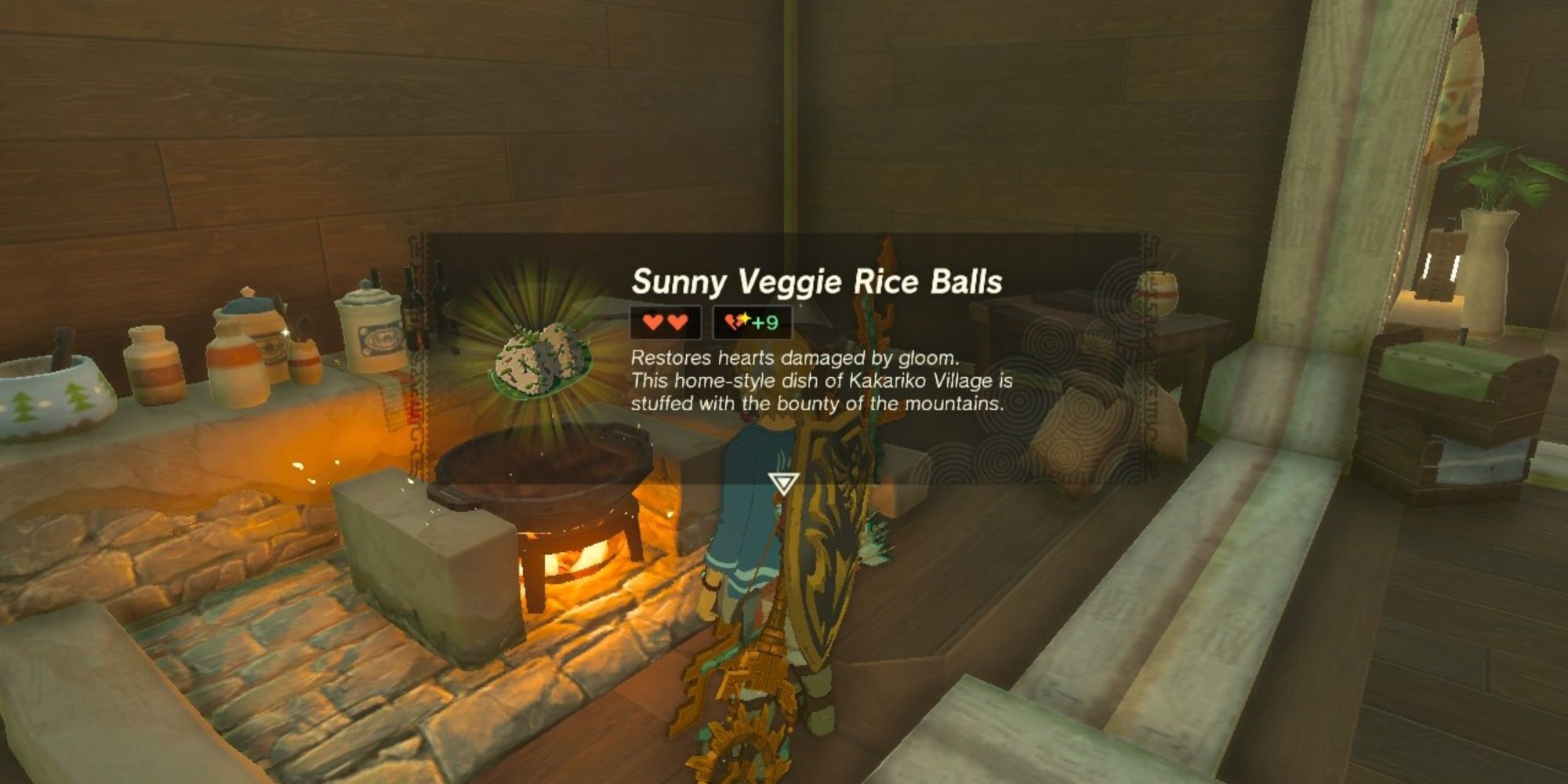 Sunny Veggie Rice Balls in Tears of the Kingdom