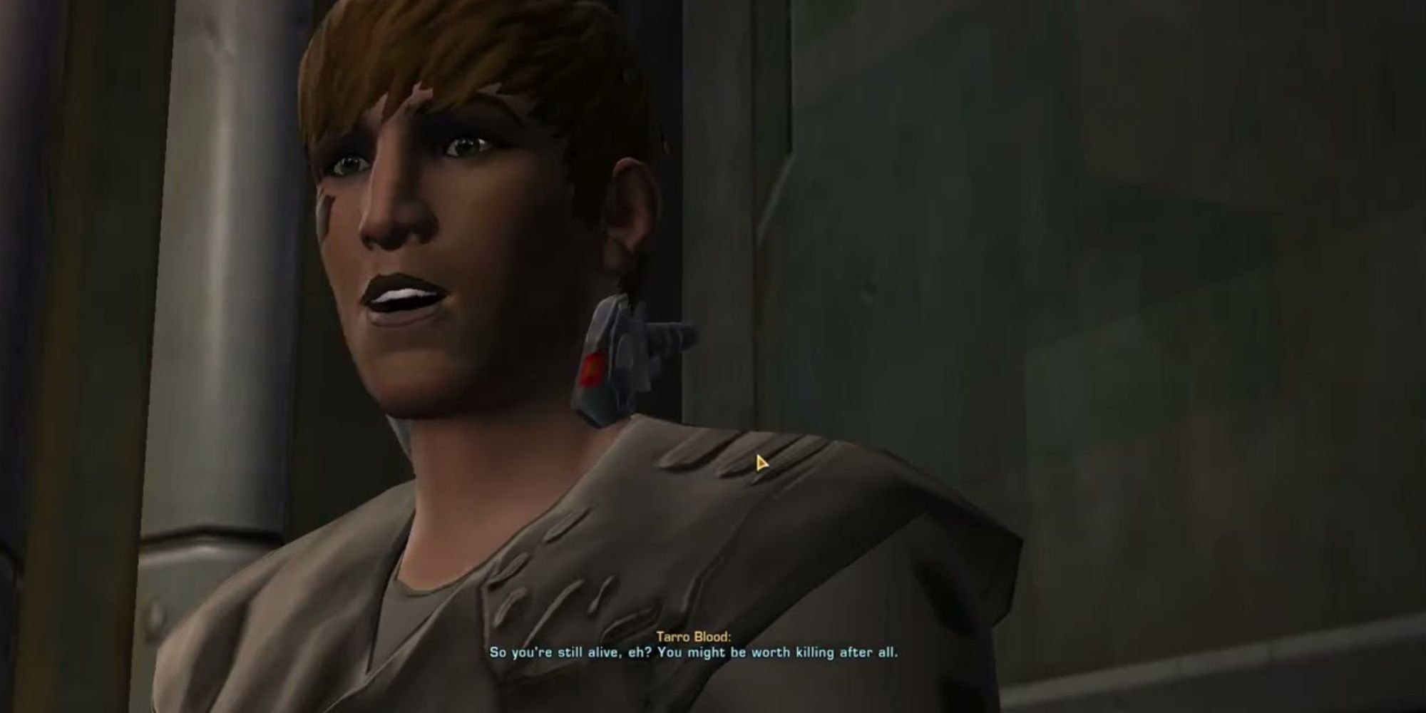 Tarro Blood, a bounty hunter from Star Wars: The Old Republic