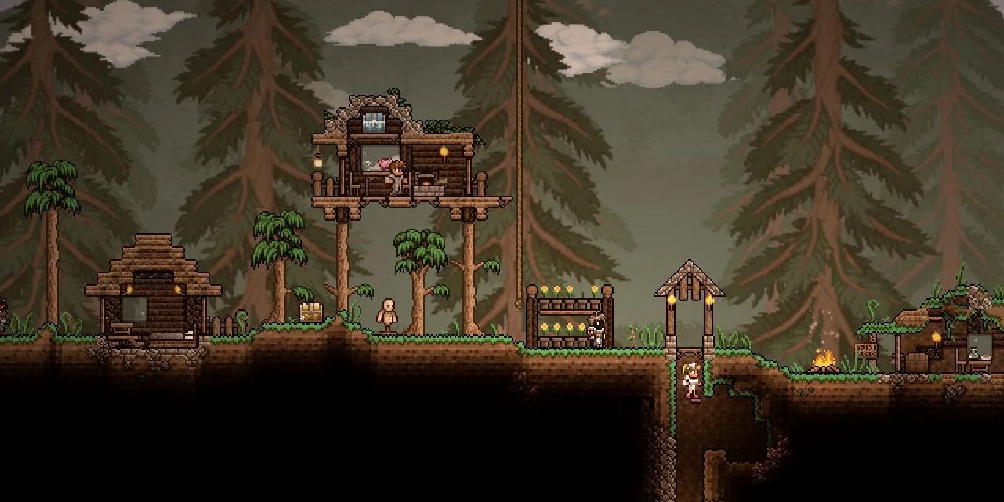terraria permanent house for starting seeds