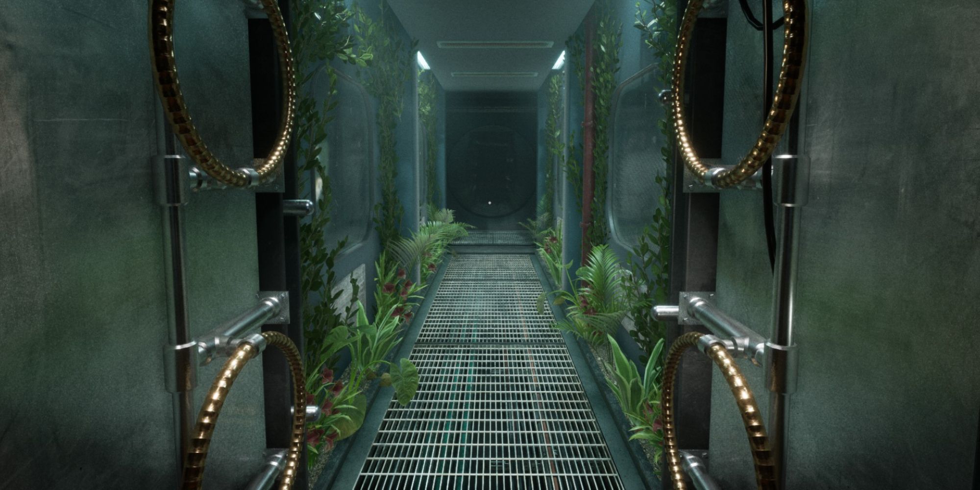 the outlast trials release reagent jungle hallway