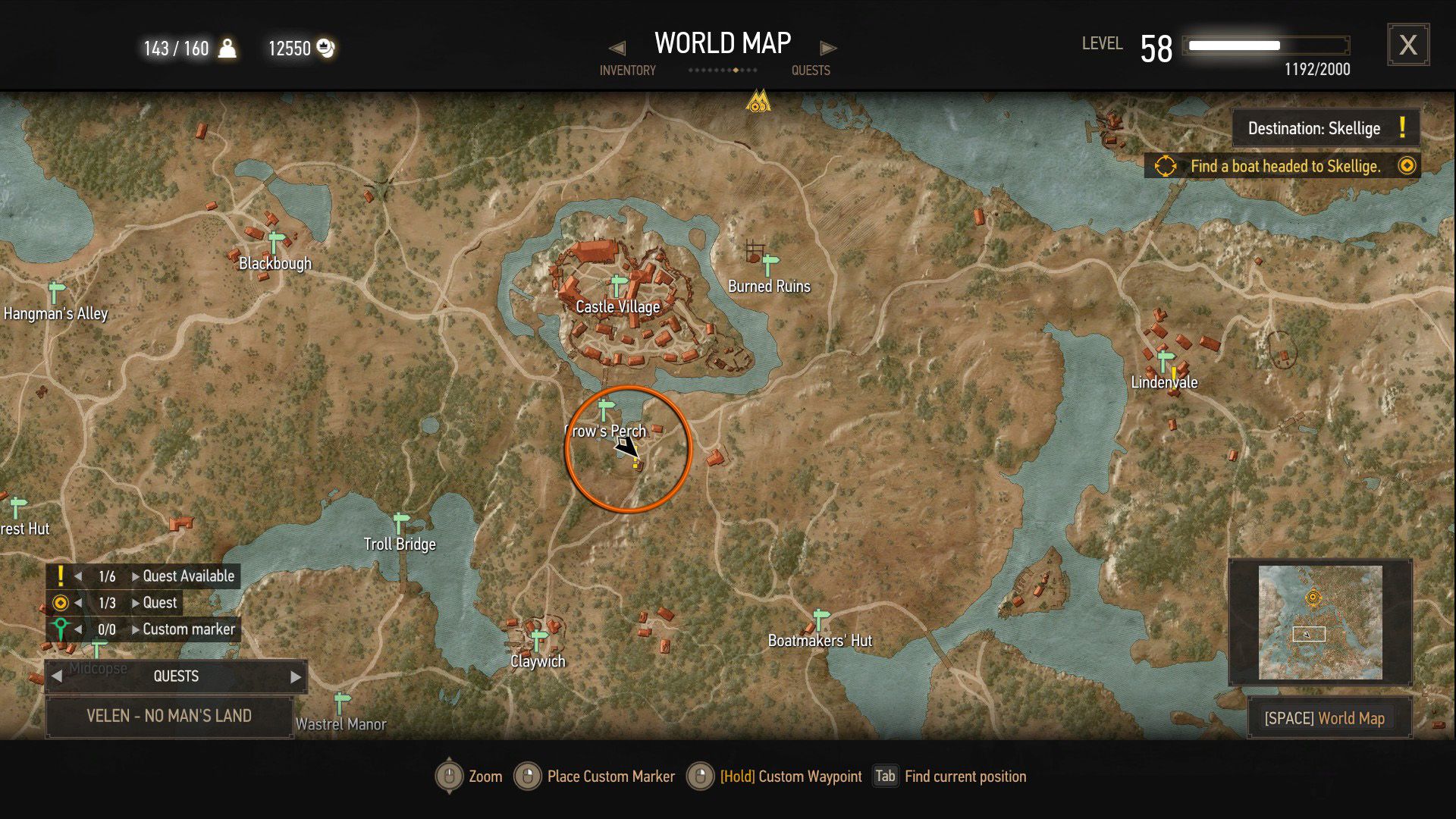 All objectives on map the witcher 3 фото 60