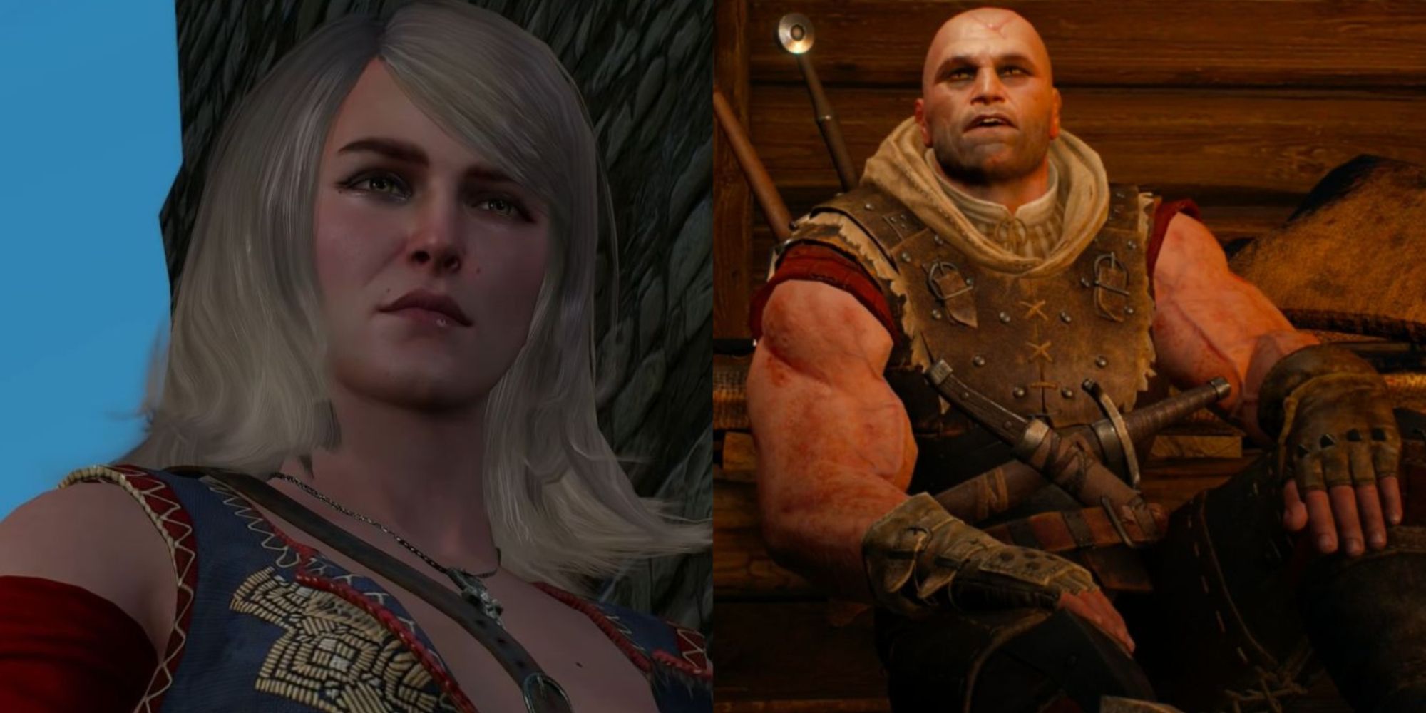 The Witcher 3 Full Crew Featured Split Image Keira and Letho