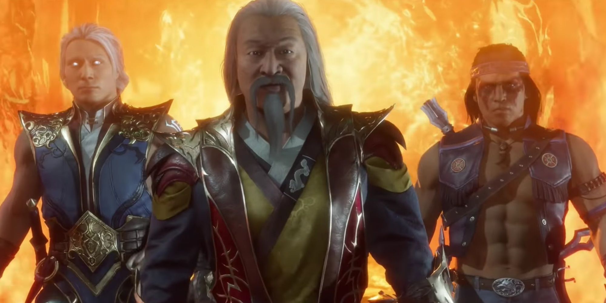 Mortal Kombat 11: Fujin, Shang Tsung And Night Wolf Teleporting In