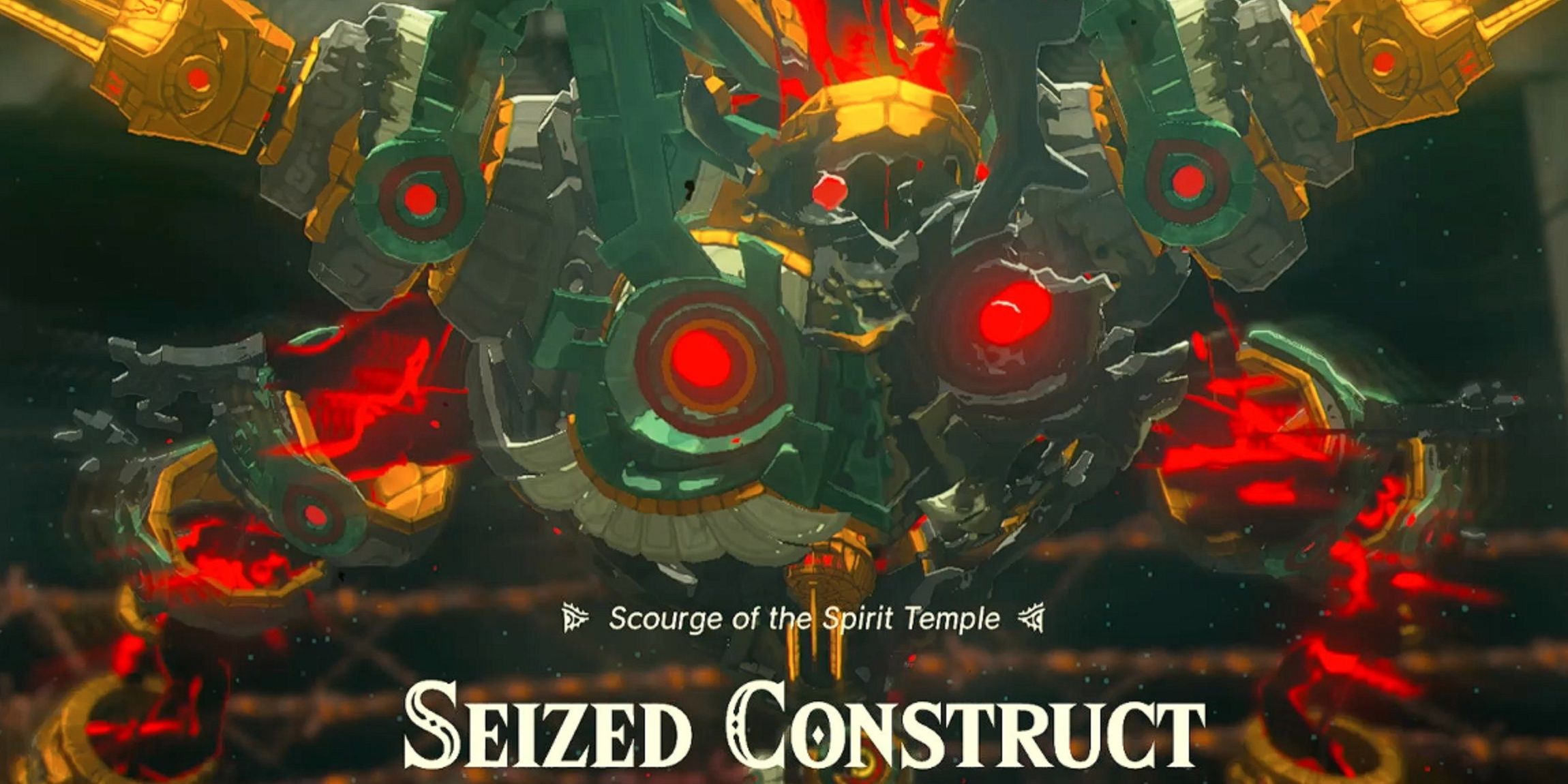 The Seized Construct roars in The Legend of Zelda: Tears of the Kingdom.
