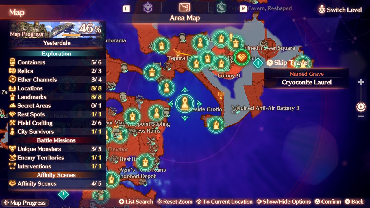 Nopon Medal location in Yesterdale in Xenoblade Chronicles 3: Future Redeemed.