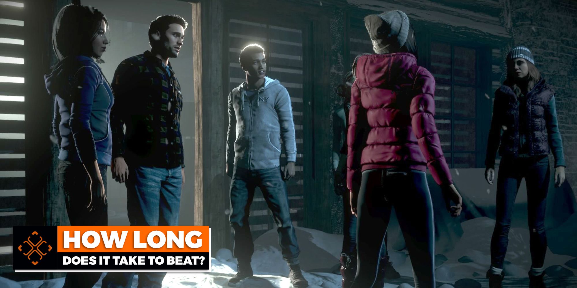 Game screen from Until Dawn.