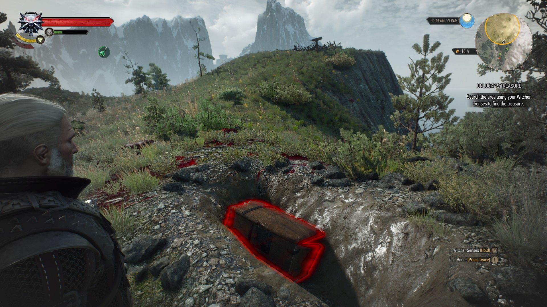 How To Complete Treasure Hunt Unlucky's Treasure In The Witcher 3