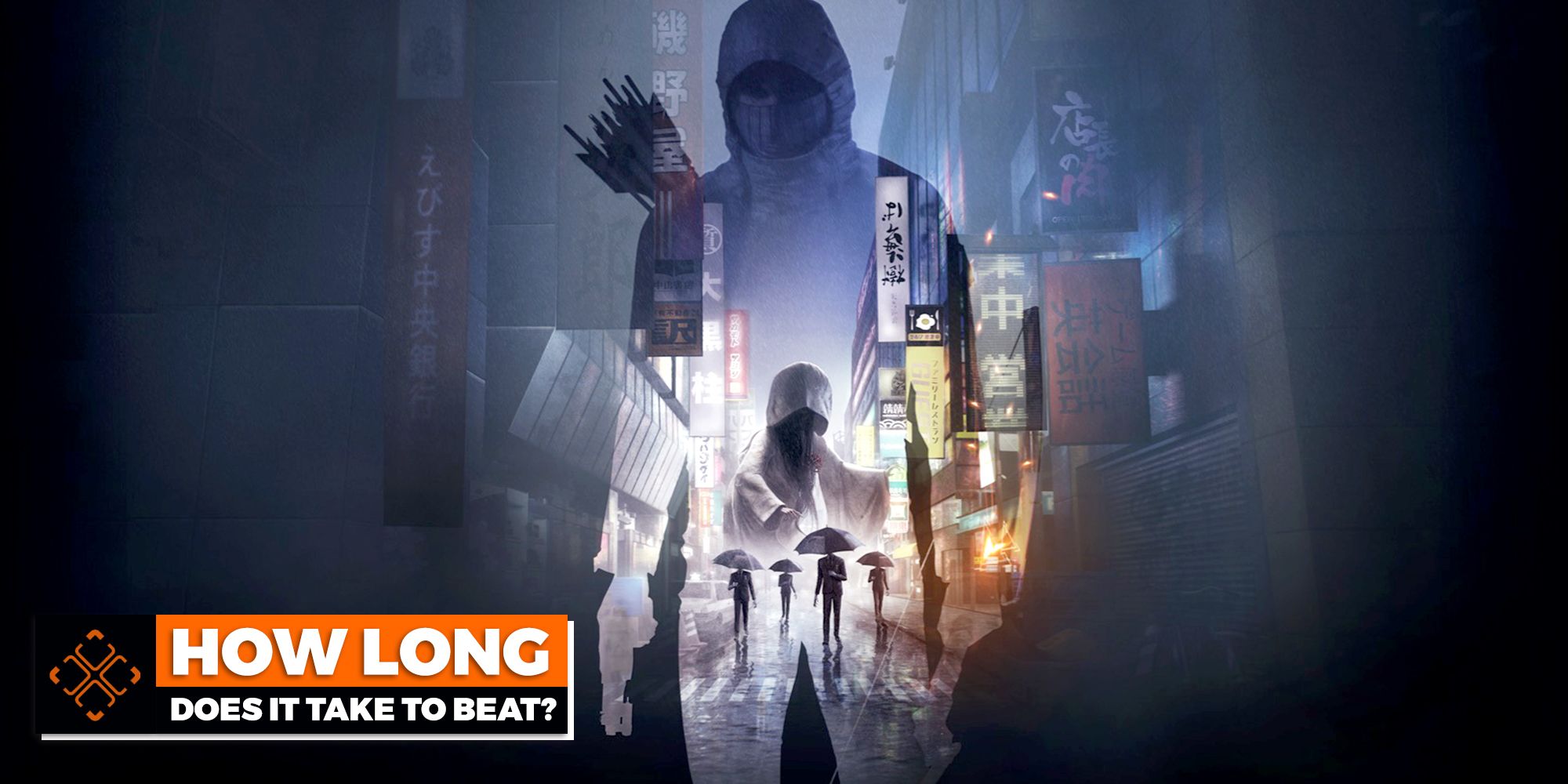 Game art from Ghostwire Tokyo.