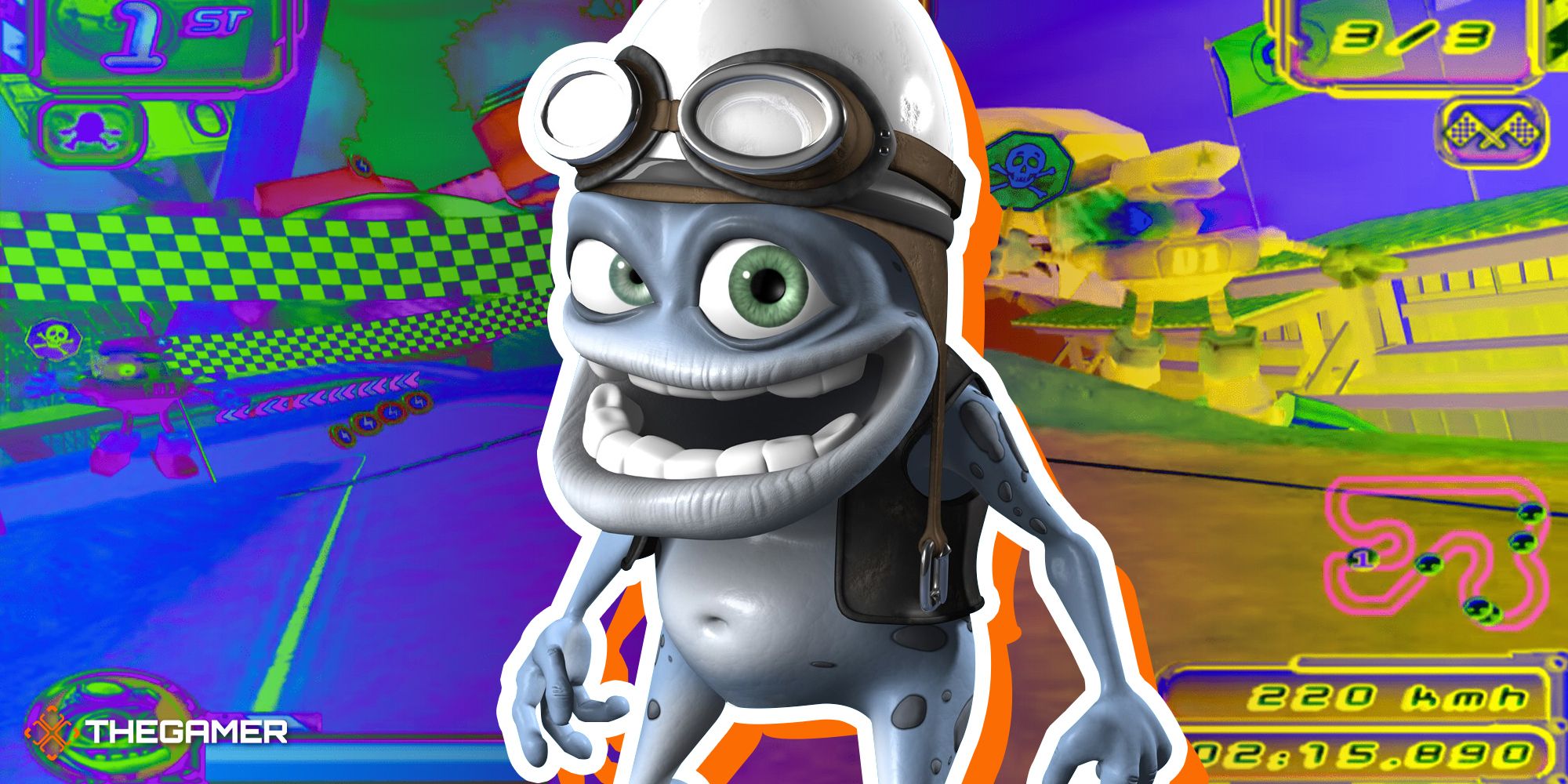 Crazy Frog Racer - PlayStation 2 