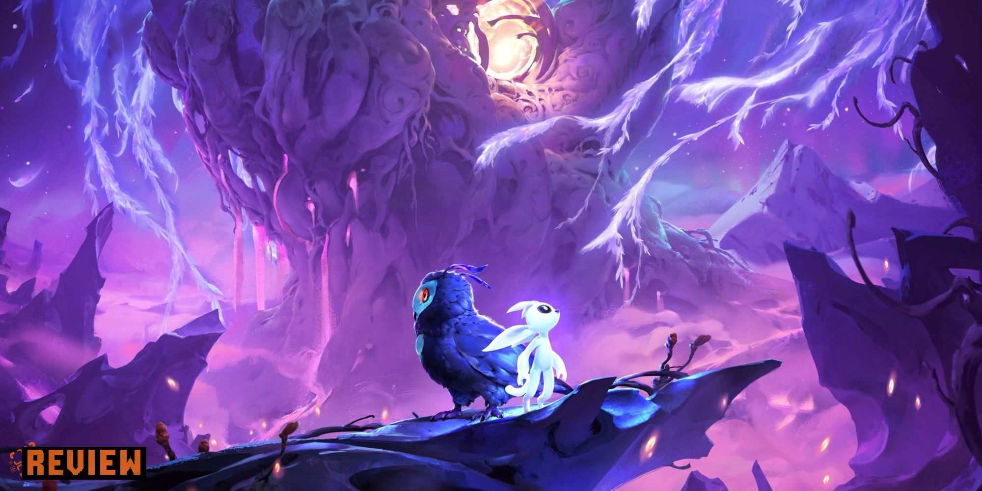 Game art from Ori And The Will Of The Wisps.