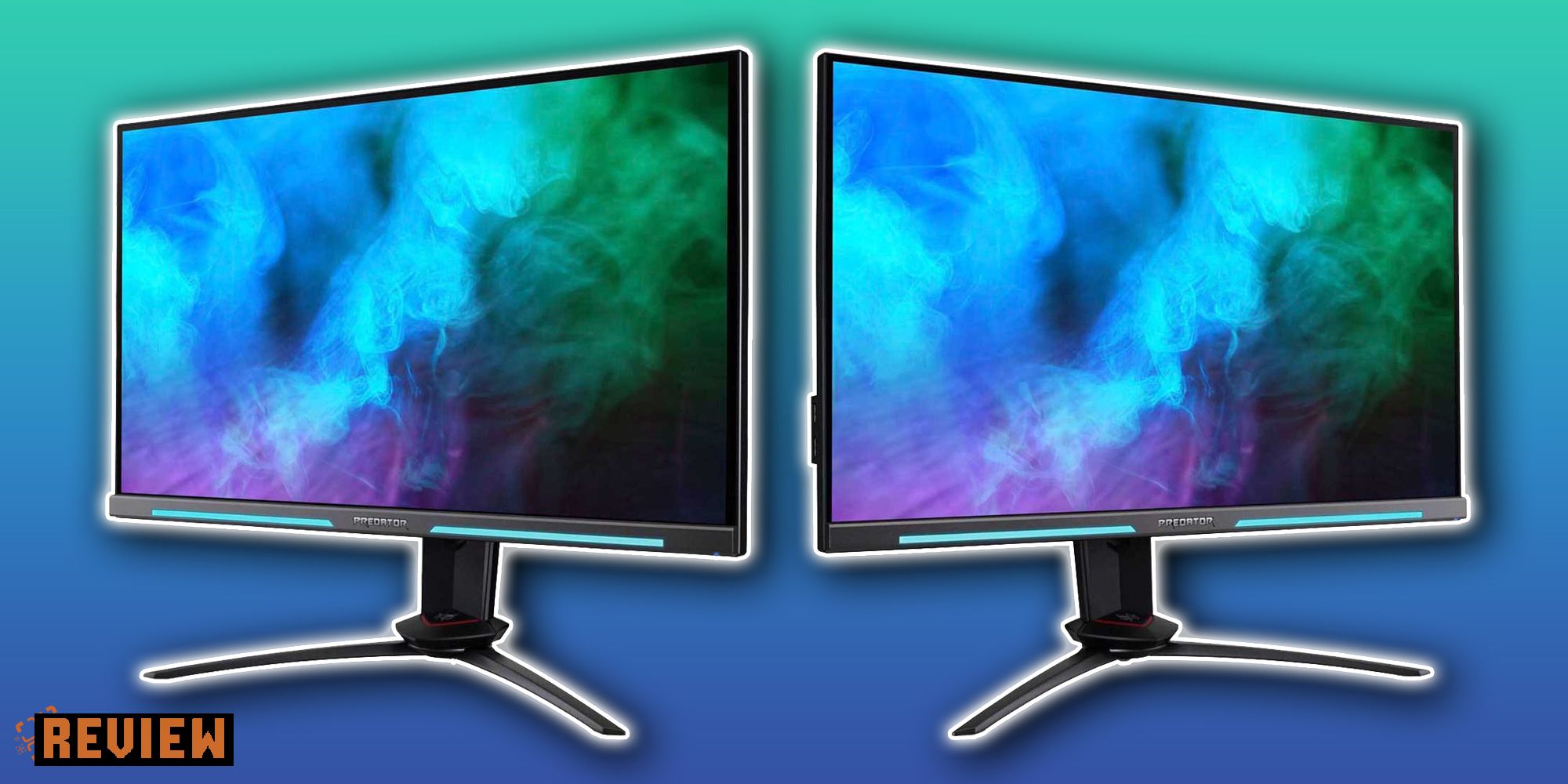 Product images for the Predator XB253Q GW Monitor.