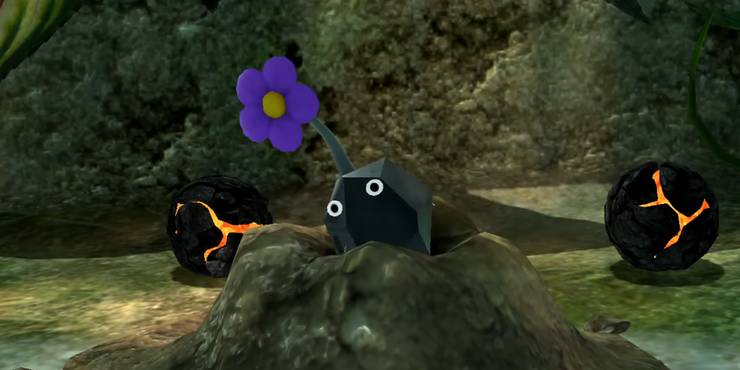A Rock Pikmin in Pikmin 3