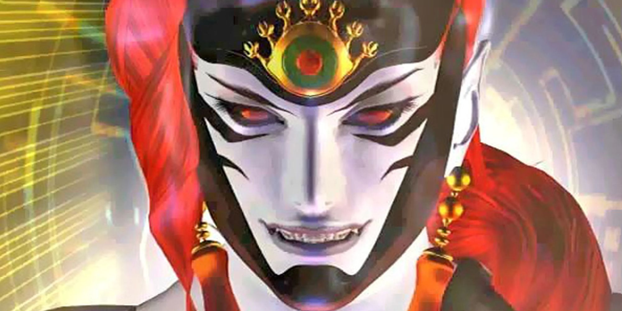 Adel from FF8 close up face