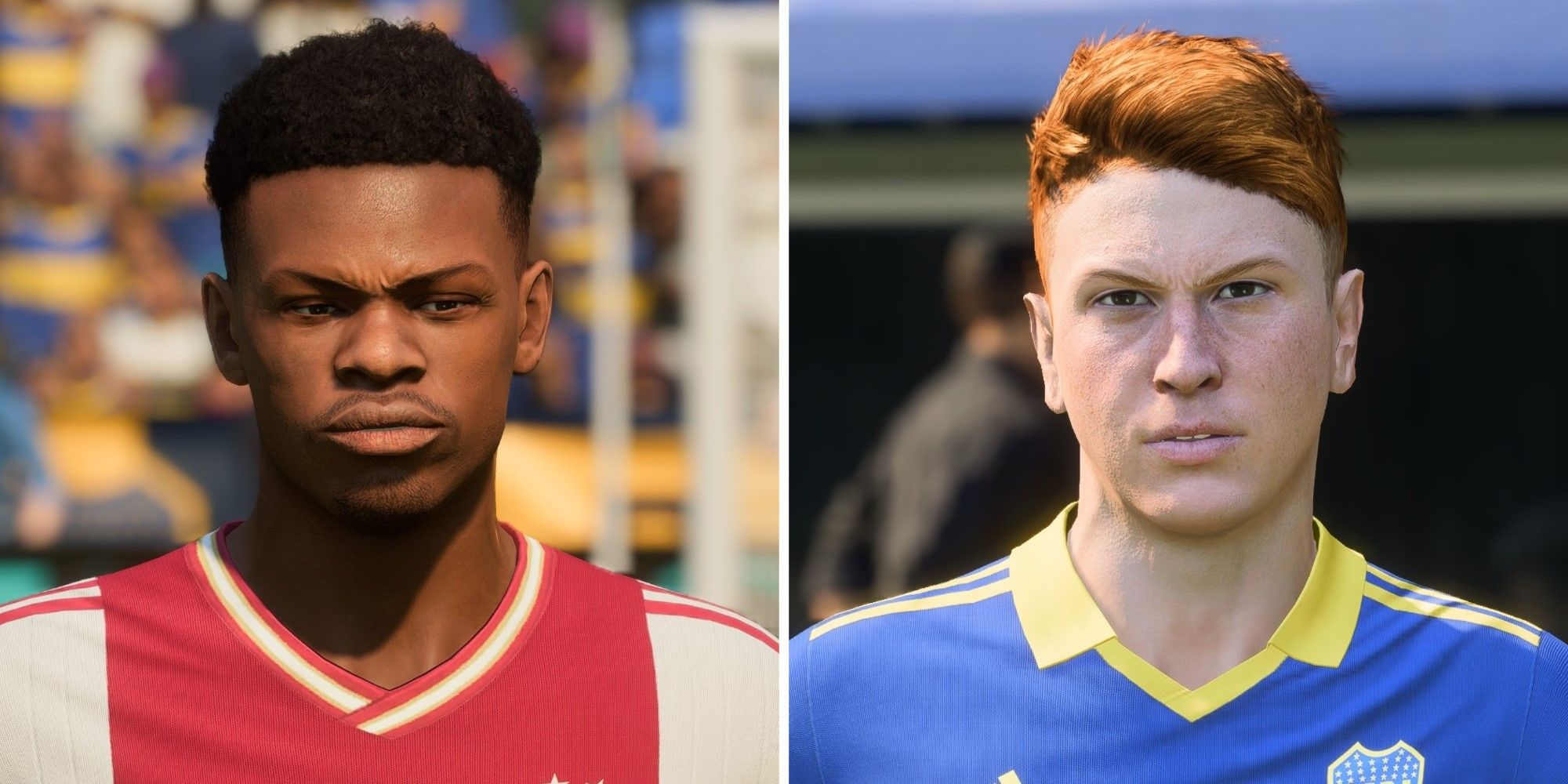 An image of Jorrel Hato and Valetin Barco in FIFA 23