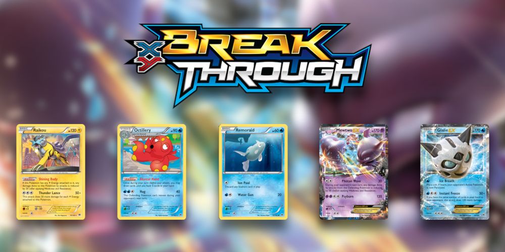 Break Through XY TCG with Railou, Octillery, Remorald, Mewtwo, and Glalie