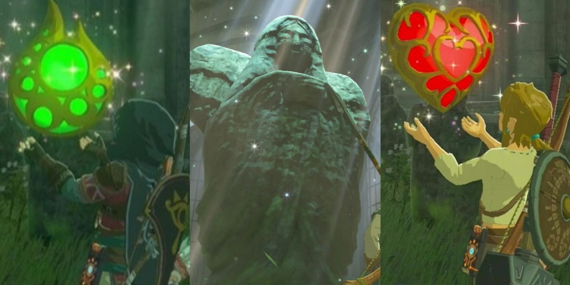 Breath of the Wild stamina and heart vessels
