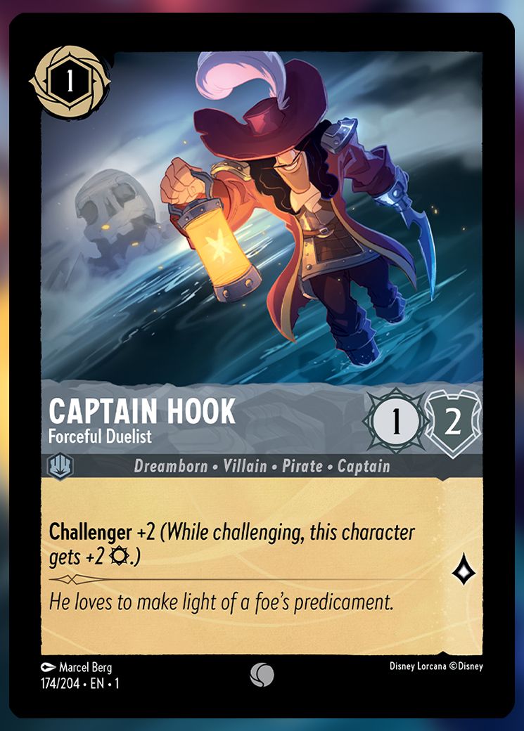 Captain Hook, Forceful Duelist