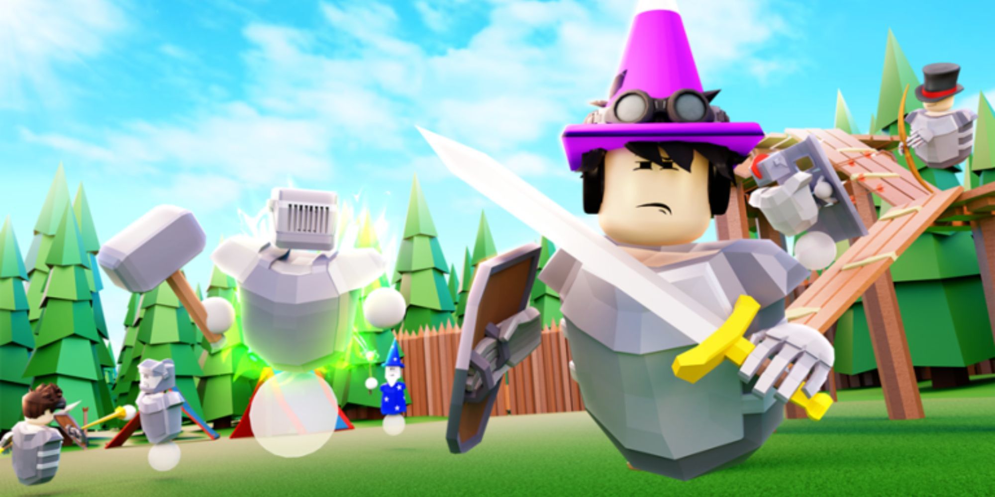 Promo image for Clashers VR in Roblox