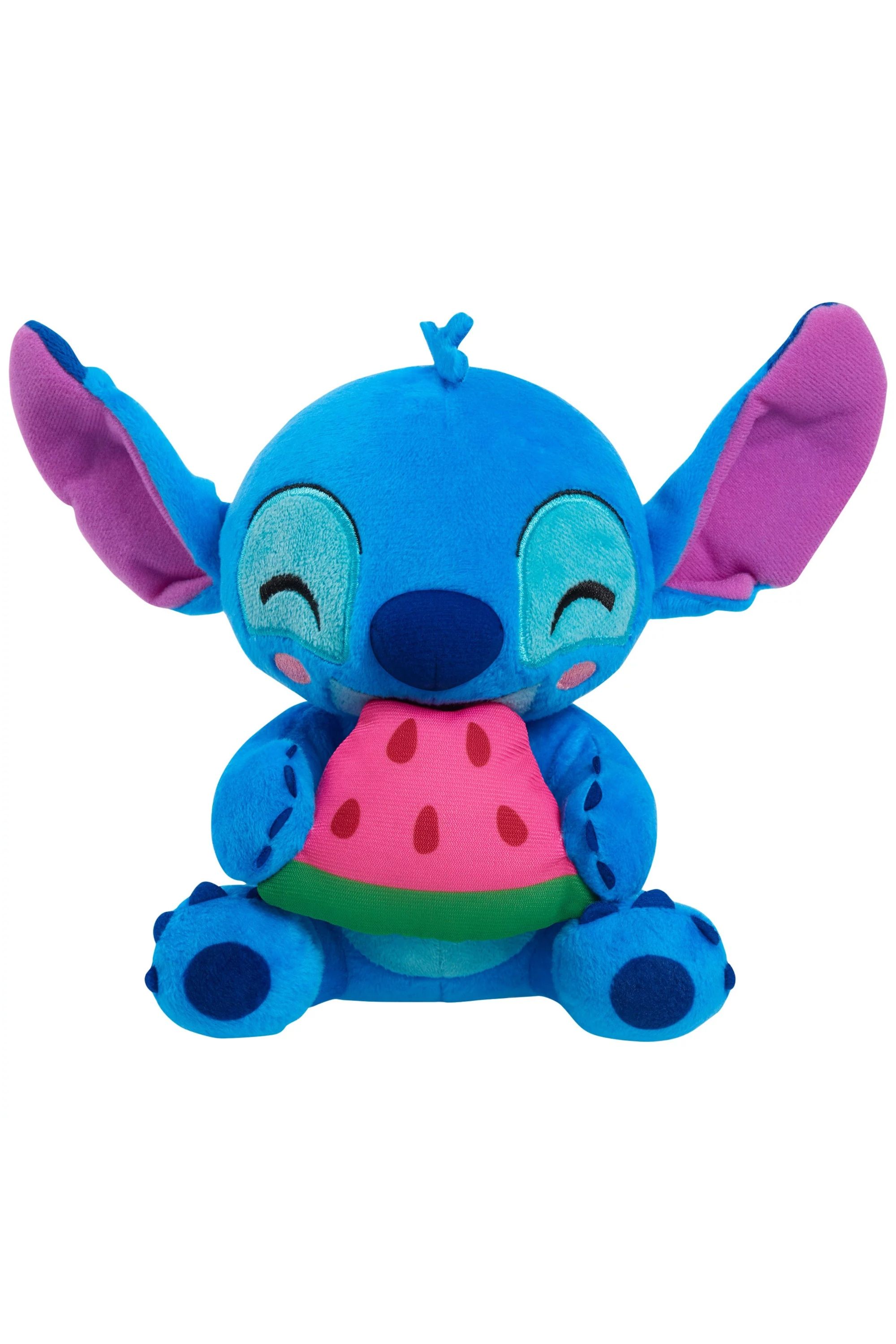 Little Disney Stitch plush with watermelon