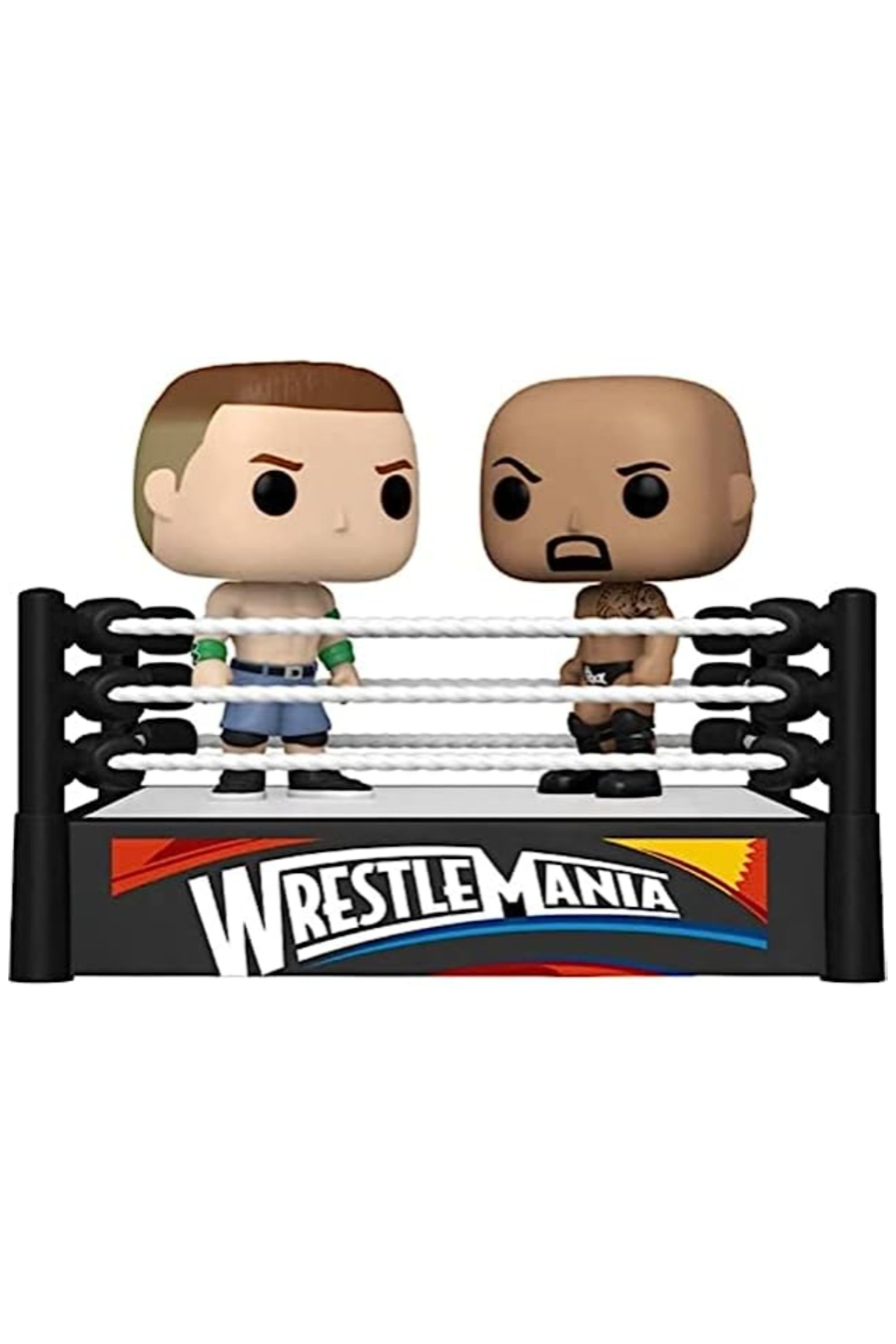 John Cena vs. The Rock bei Wrestlemania als Funko Pops