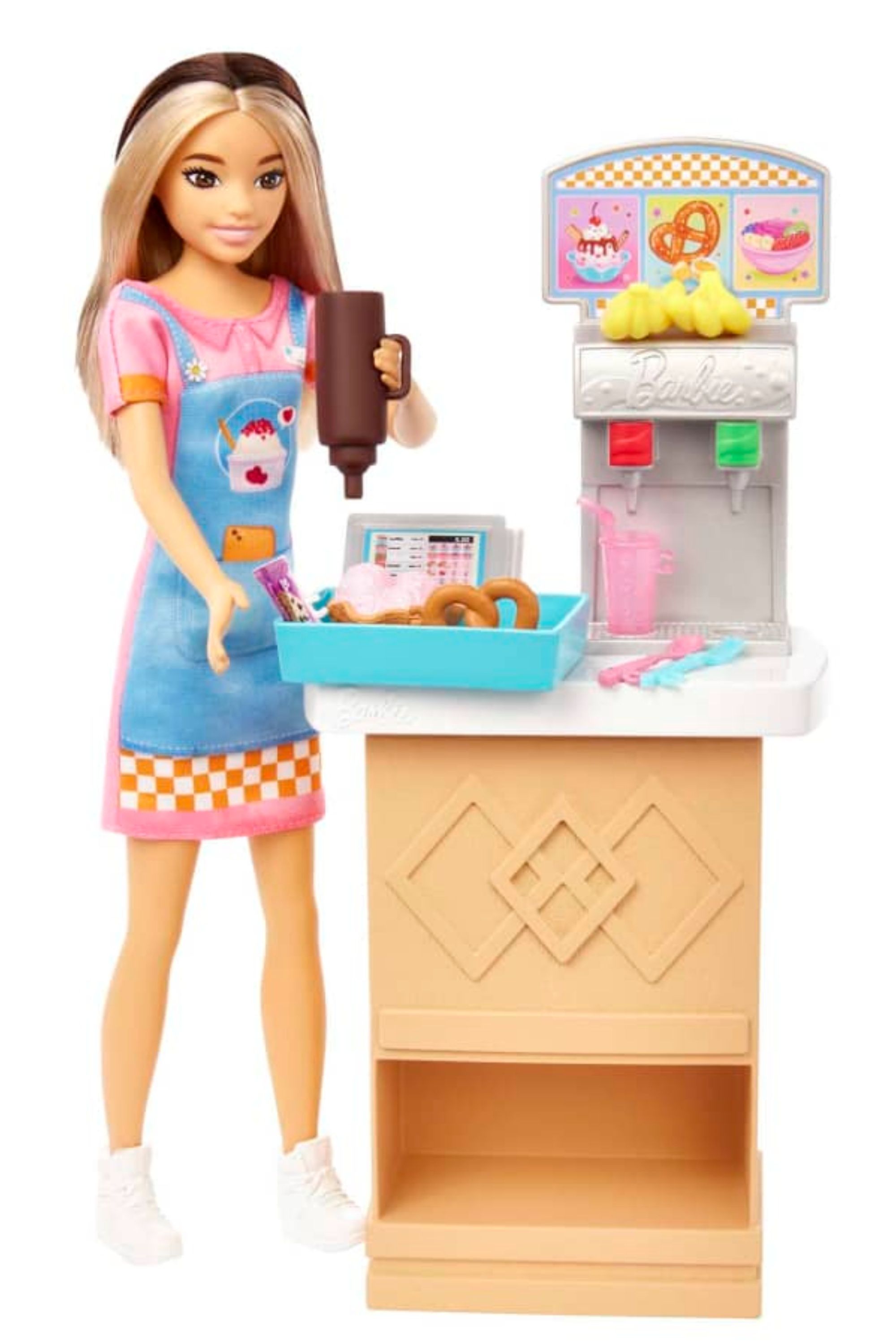 barbie skipper snack bar set