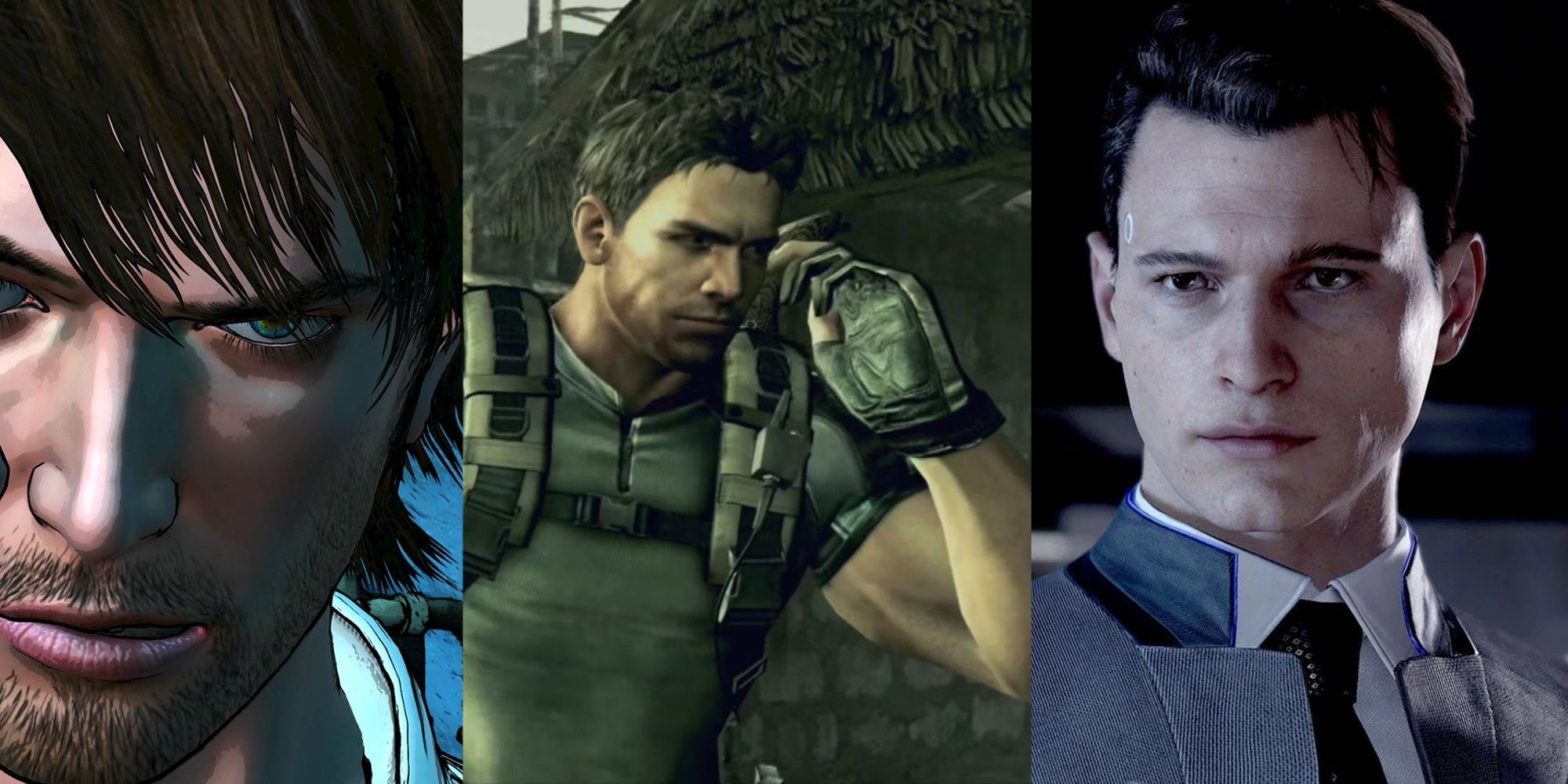 David Young, Chris Redfield, And Connor