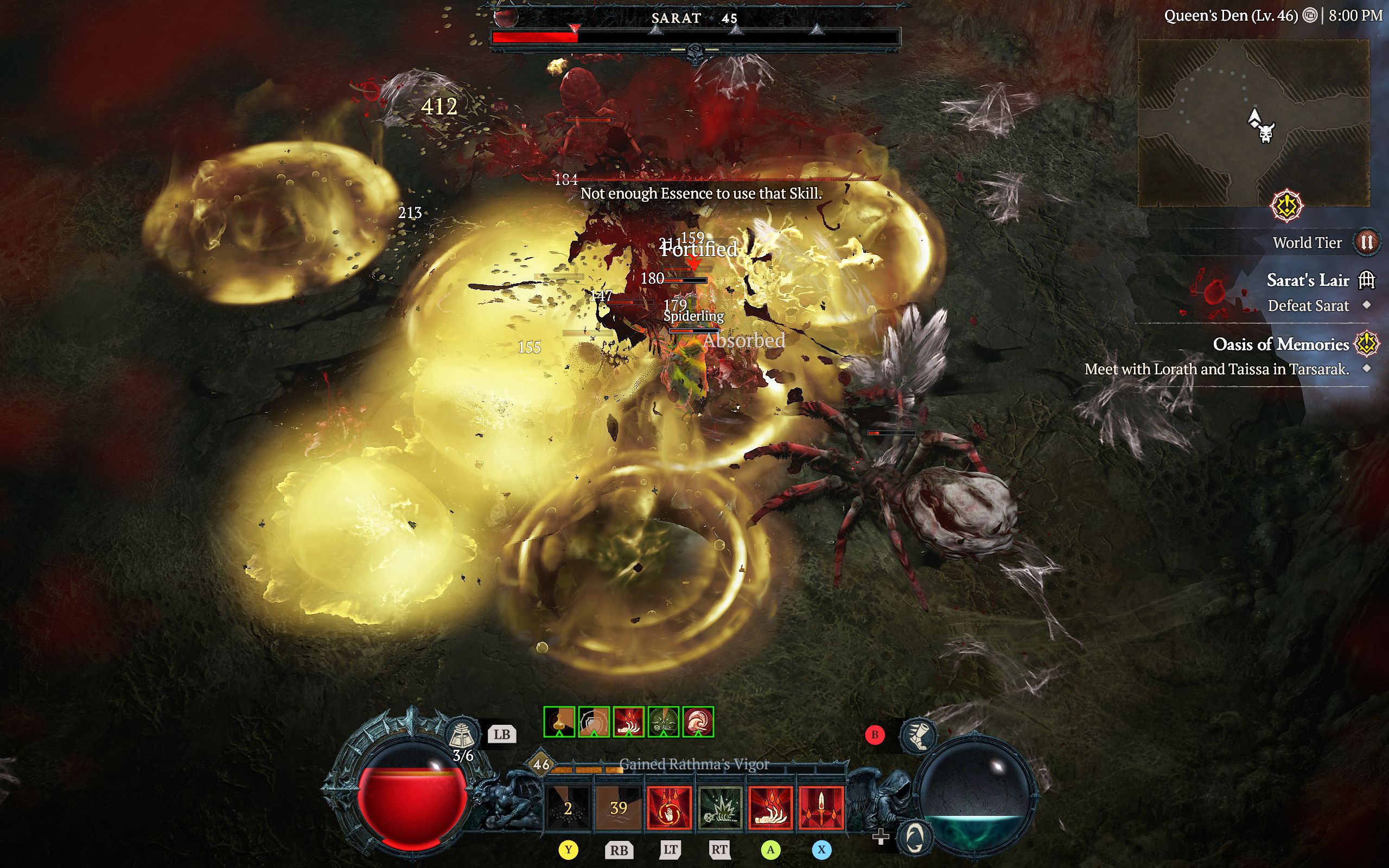 Diablo 4: Poison AOE attack