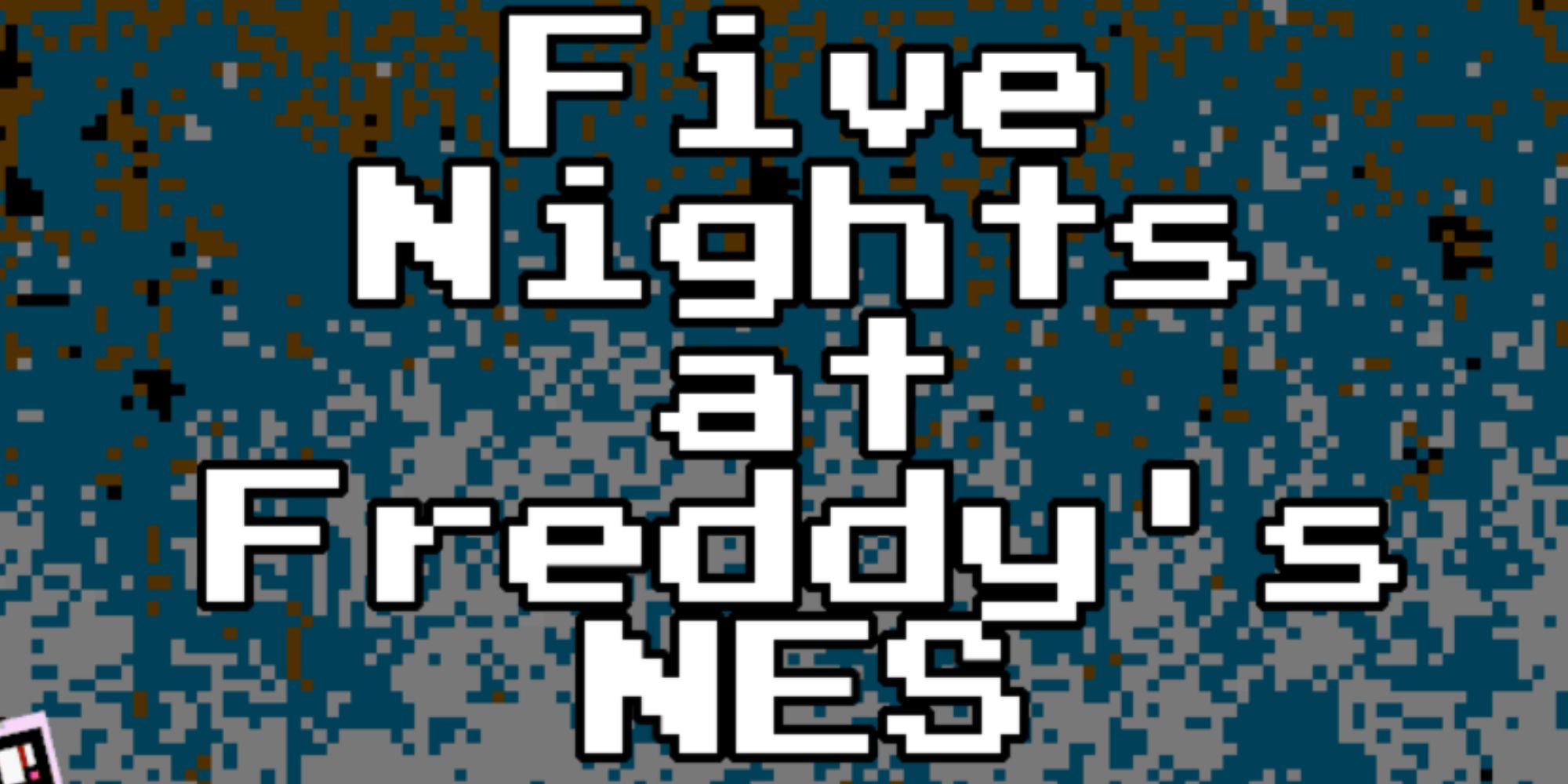 FNAF Five Nights At Freddy's NES Cover Image