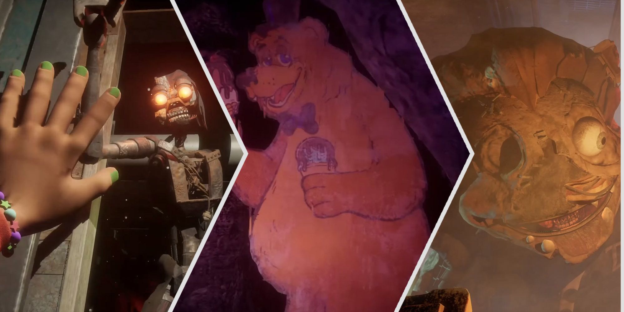 All Animatronics in Five Nights at Freddy's: Security Breach Ruin