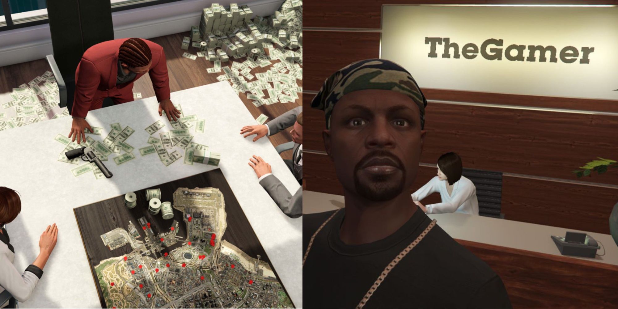 Grand Theft Auto Online Becoming CEO Selfie and Art Poster