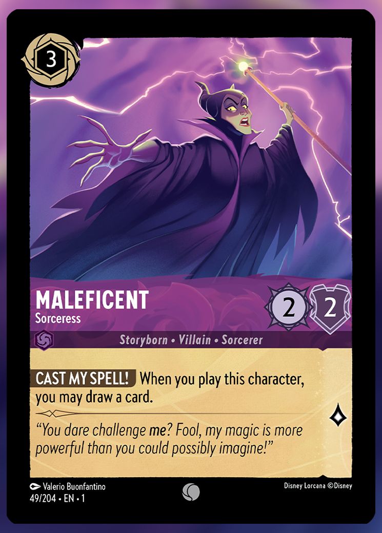 Maleficent, Sorceress