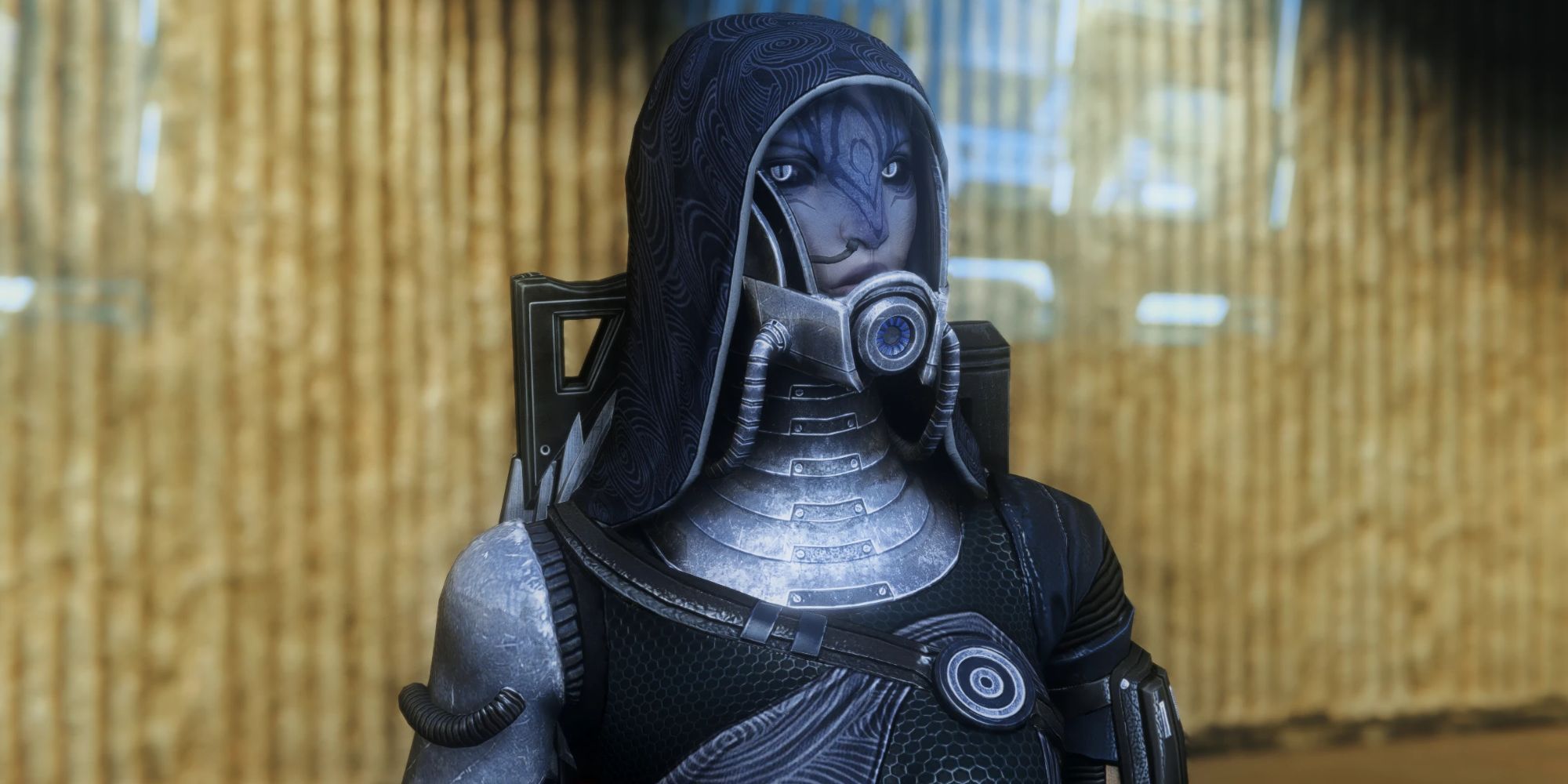 Mass Effect Fan Makes Tali S Face Visible Redesigns All Quarians
