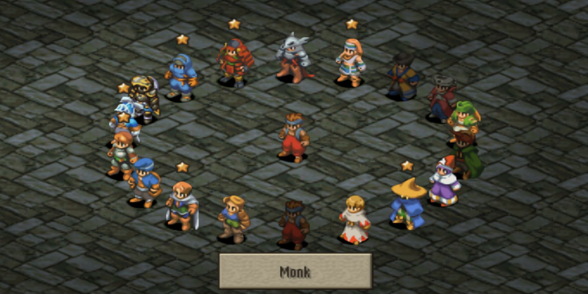 Monk job in Final Fantasy Tactics 