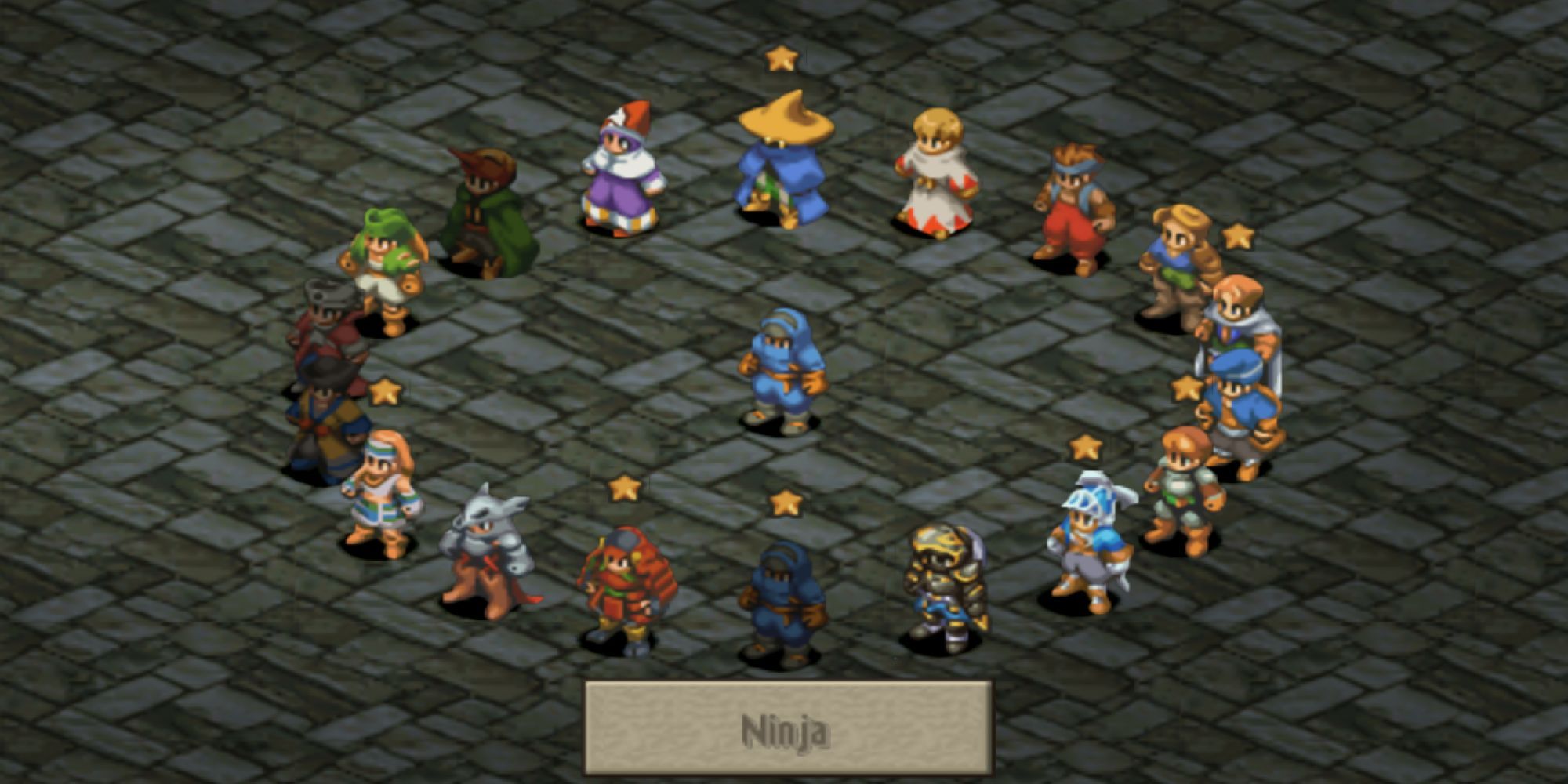 Ninja job in Final Fantasy Tactics 