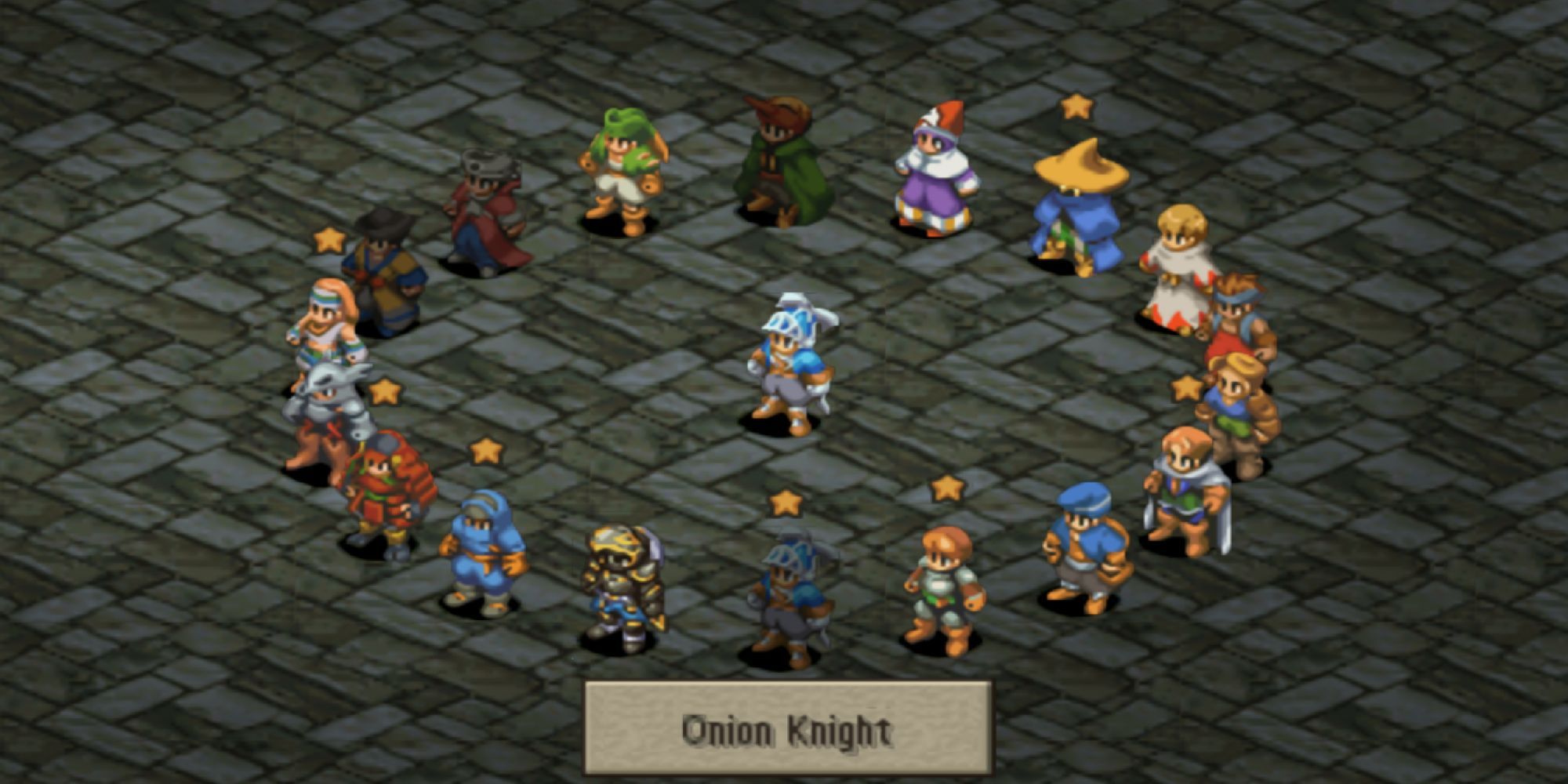 Onion Knight in Final Fantasy Tactics 