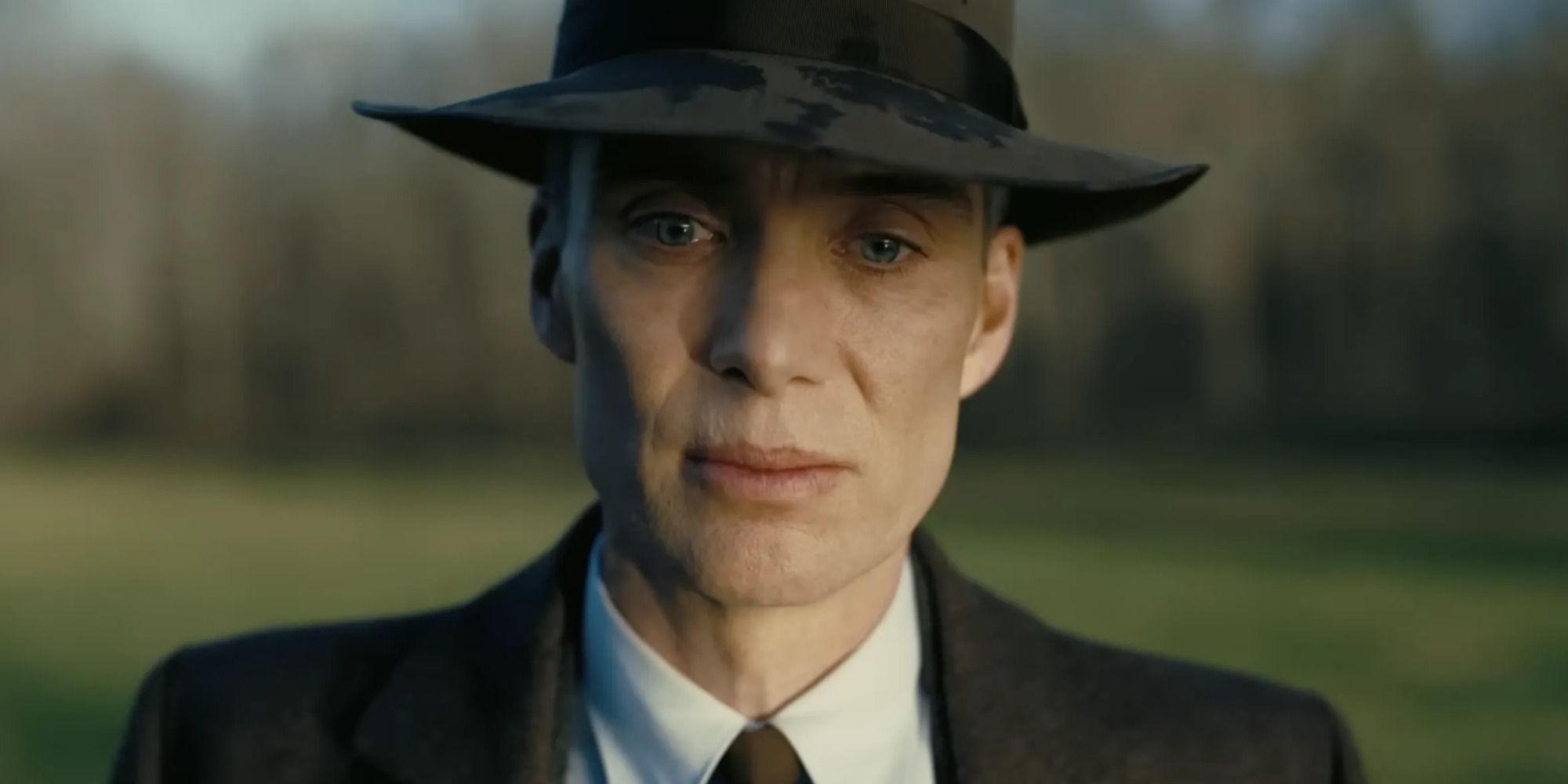 Cillian Murphy as J. Robert Oppenheimer in Oppenheimer