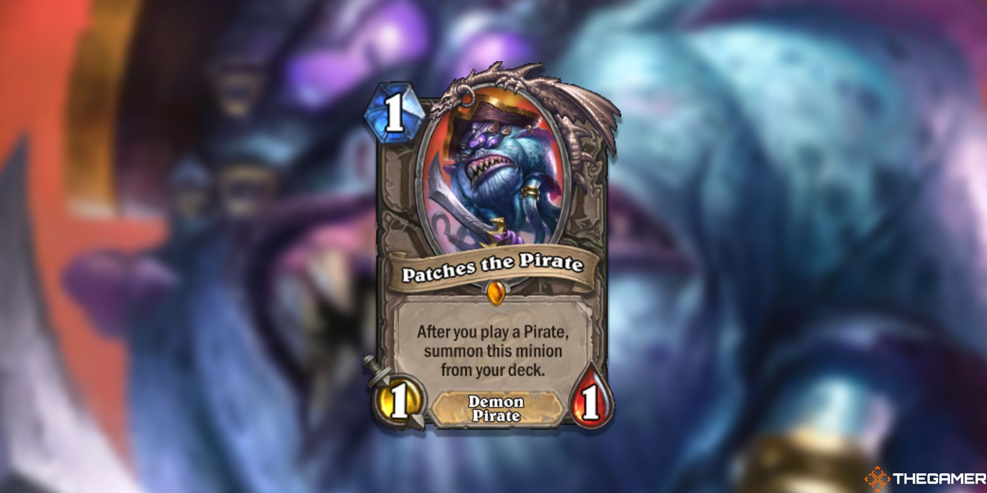 Patches the Pirate Hearthstone Card
