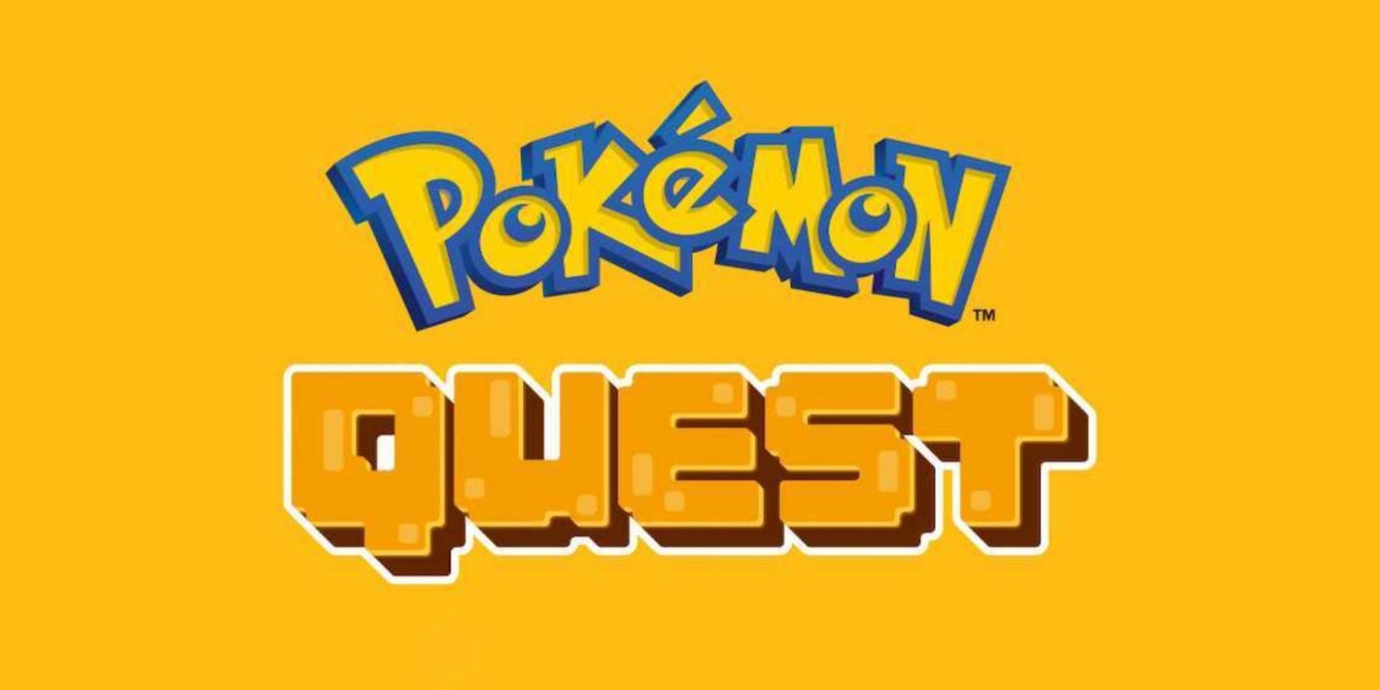 Pokemon Quest Title Screen