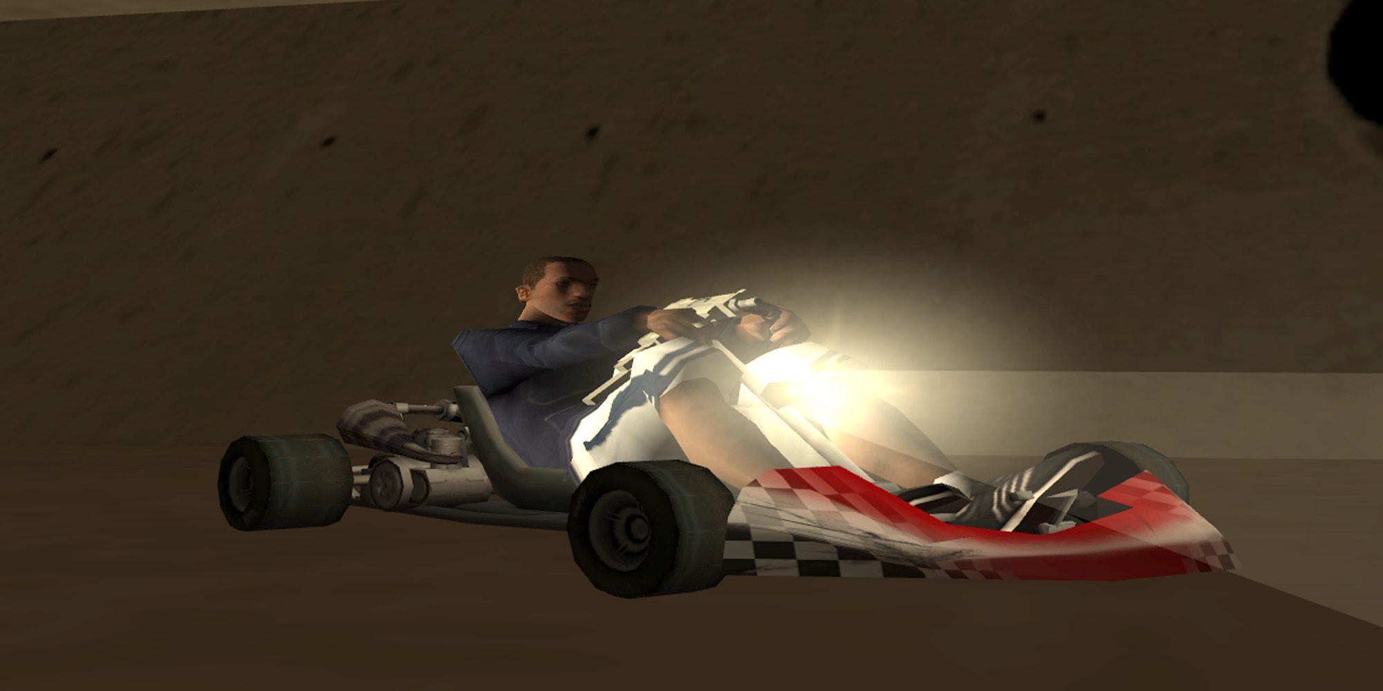 Riding A Kart Found Near Ganton In GTA San Andreas