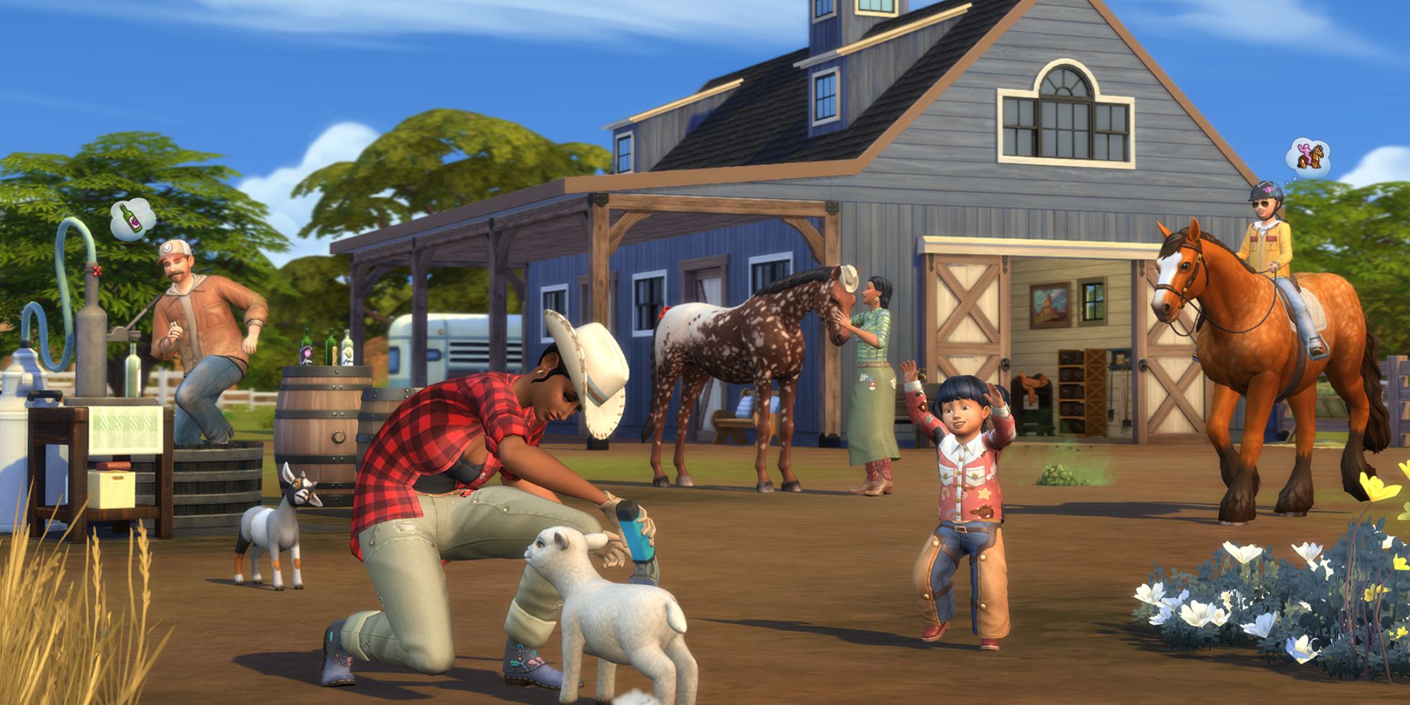 The Sims 4 Horse Ranch Shows Horses Deserve Their Own Time To Shine