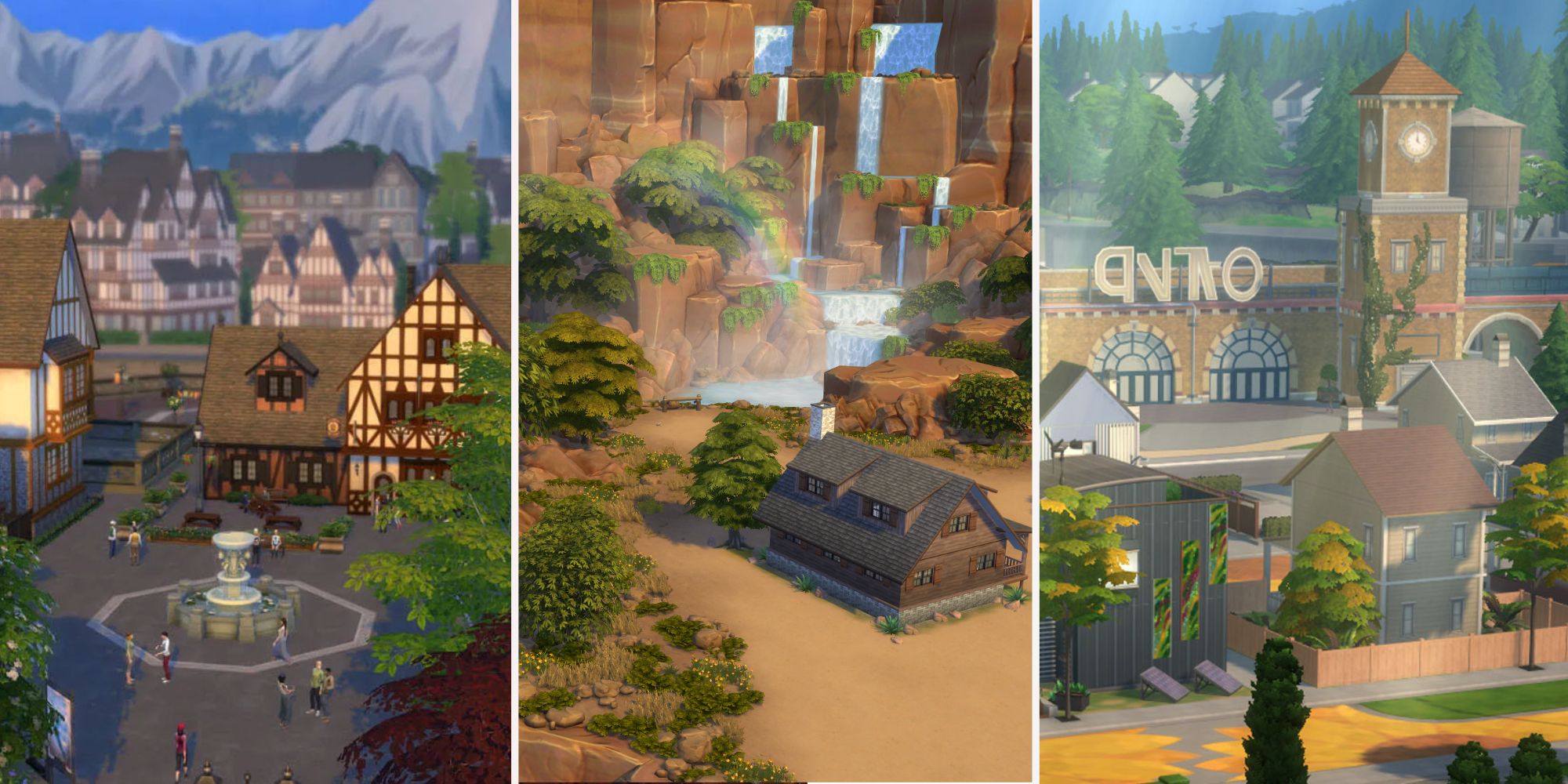 Sims 4 worlds windenburg chestnut ridge evergreen harbor