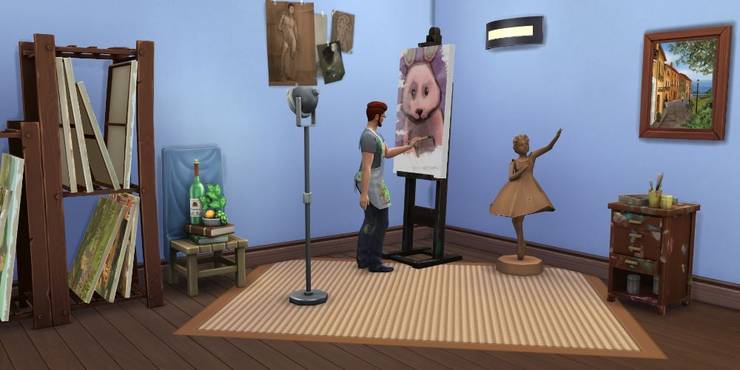 sims-painting-a-picture-of-a-cute-puppy.jpg (740×370)