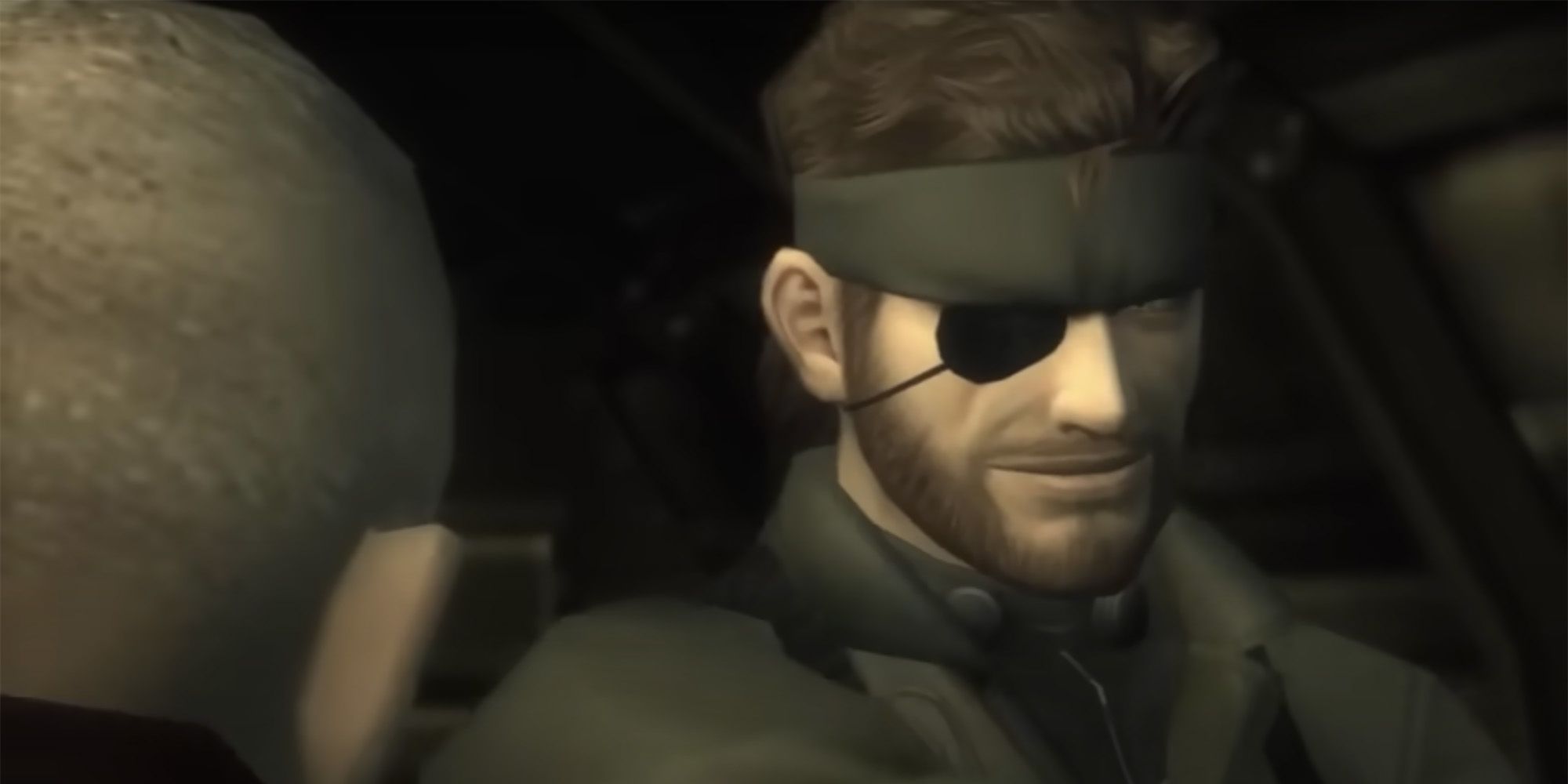 Metal Gear Solid 3: Snake Eater - Naked Snake Smiling At Ocelot