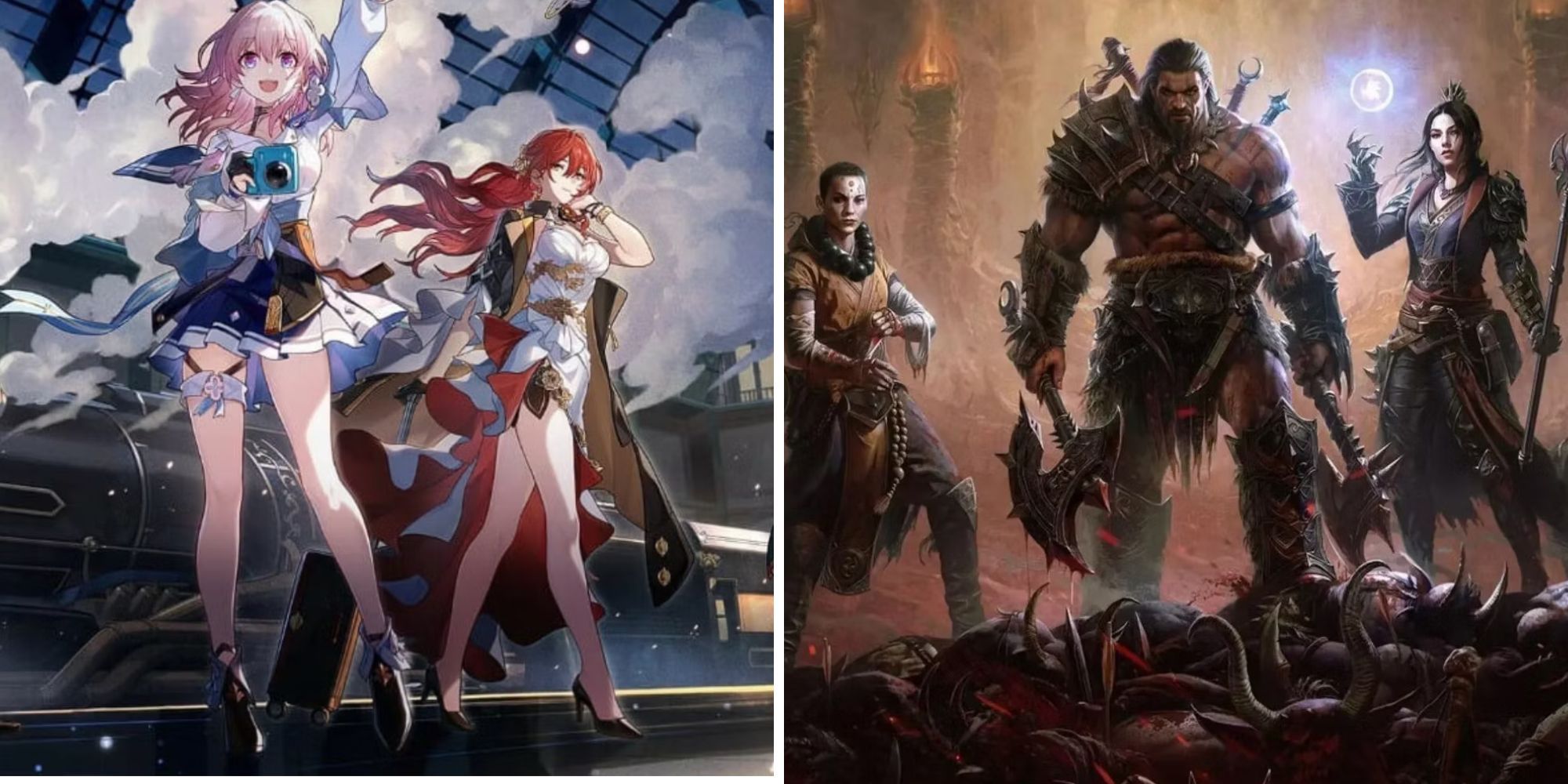 Best Fantasy Games on Mobile Featuring Honkai: Star Rail and Diablo Immortal