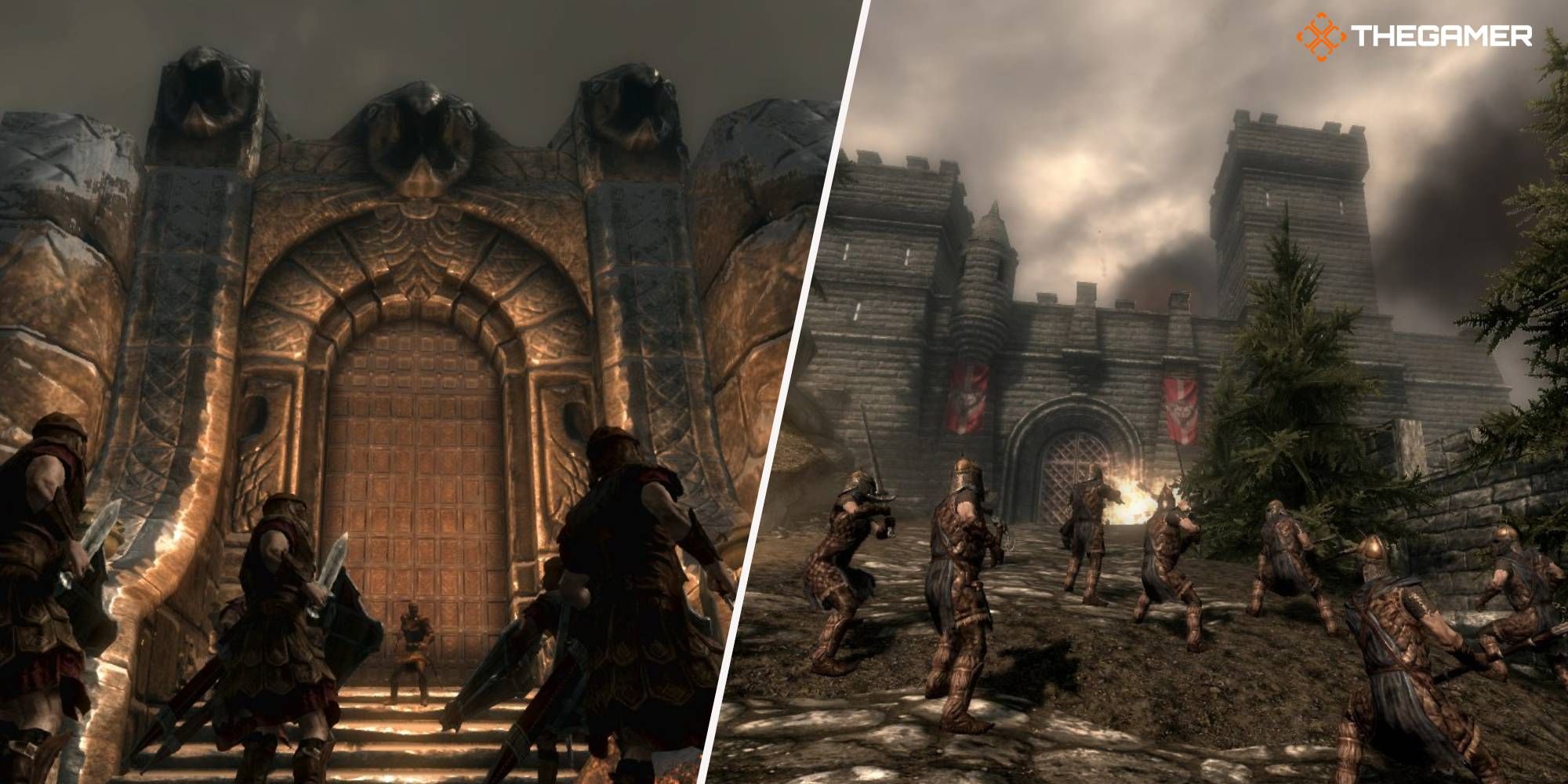 Storming Windhelm and Solitude in Skyrim