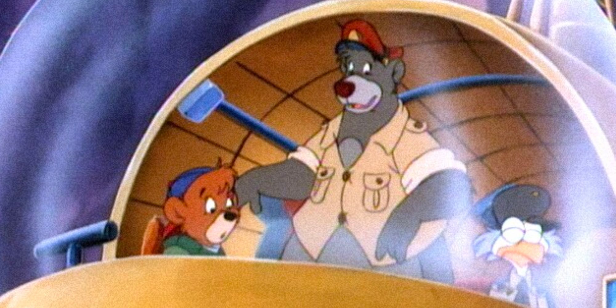 TaleSpin - Baloo, Kit Cloudkicker, and a Duck