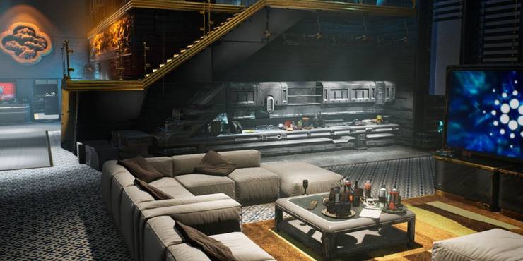 A well-kept, fancy living space from The Ascent.